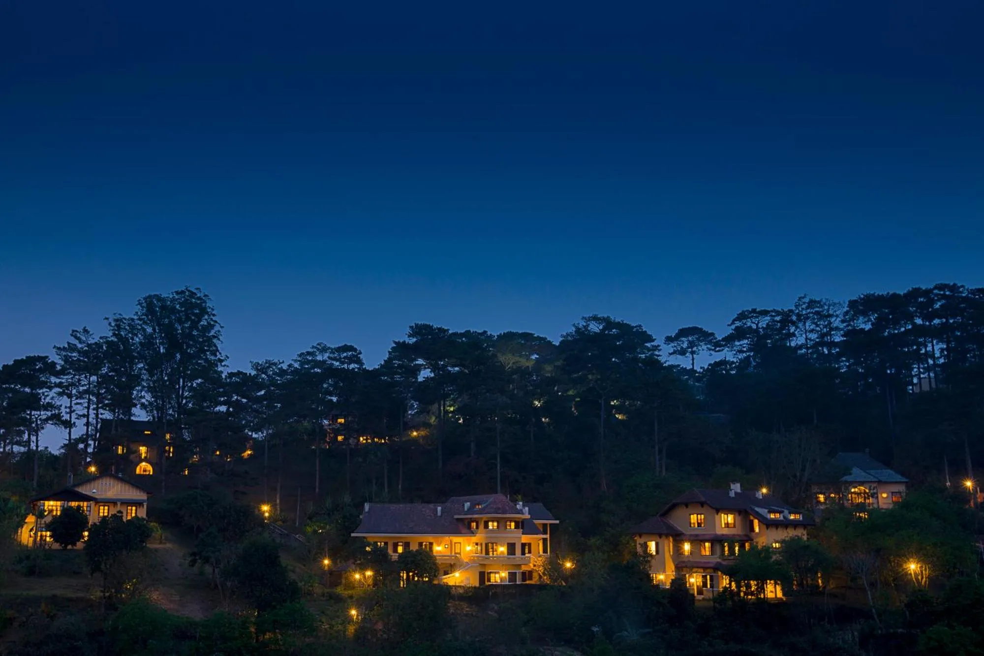 Property building in Ana Mandara Villas Dalat Resort & Spa