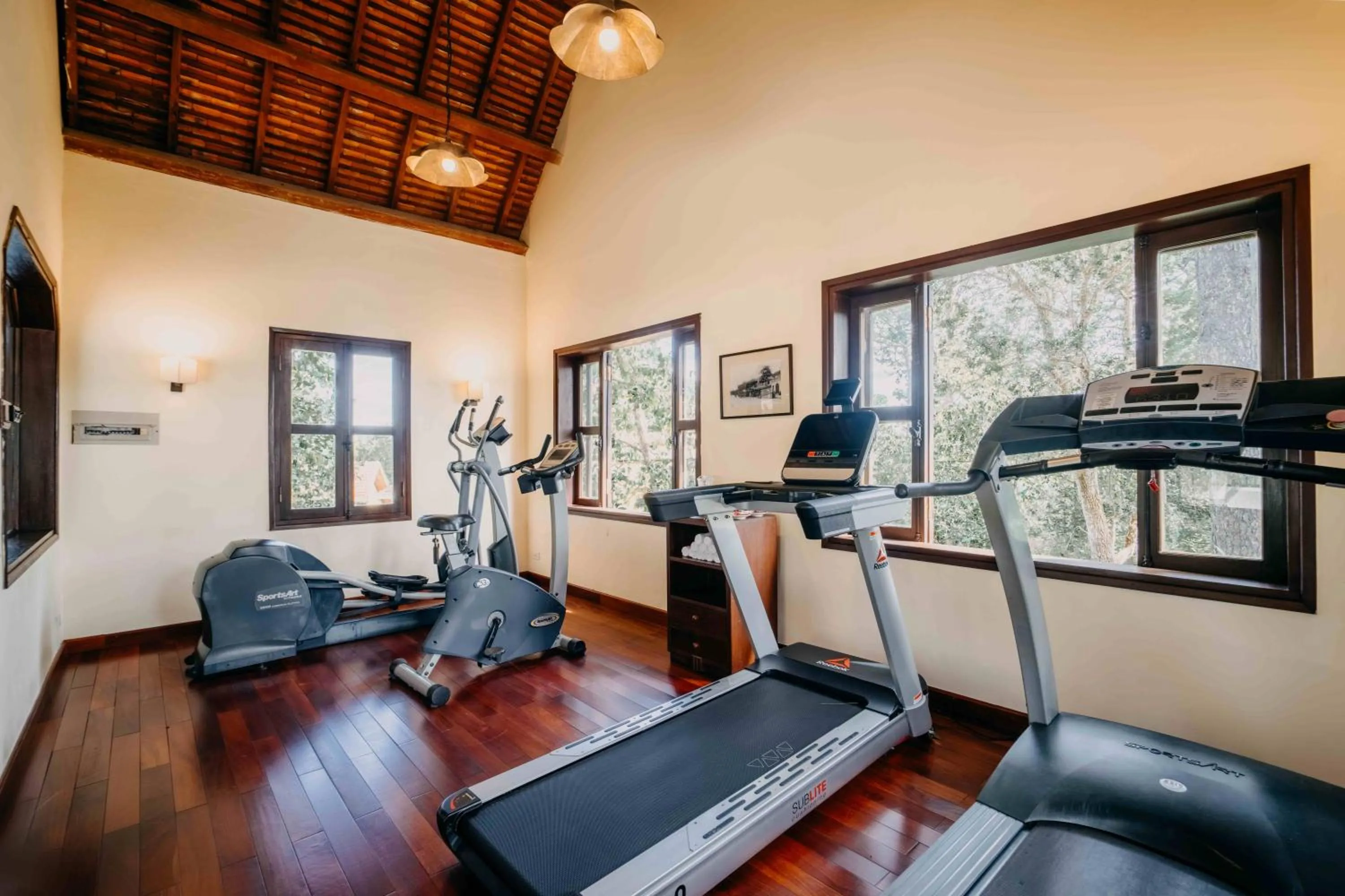 Fitness centre/facilities in Ana Mandara Villas Dalat Resort & Spa