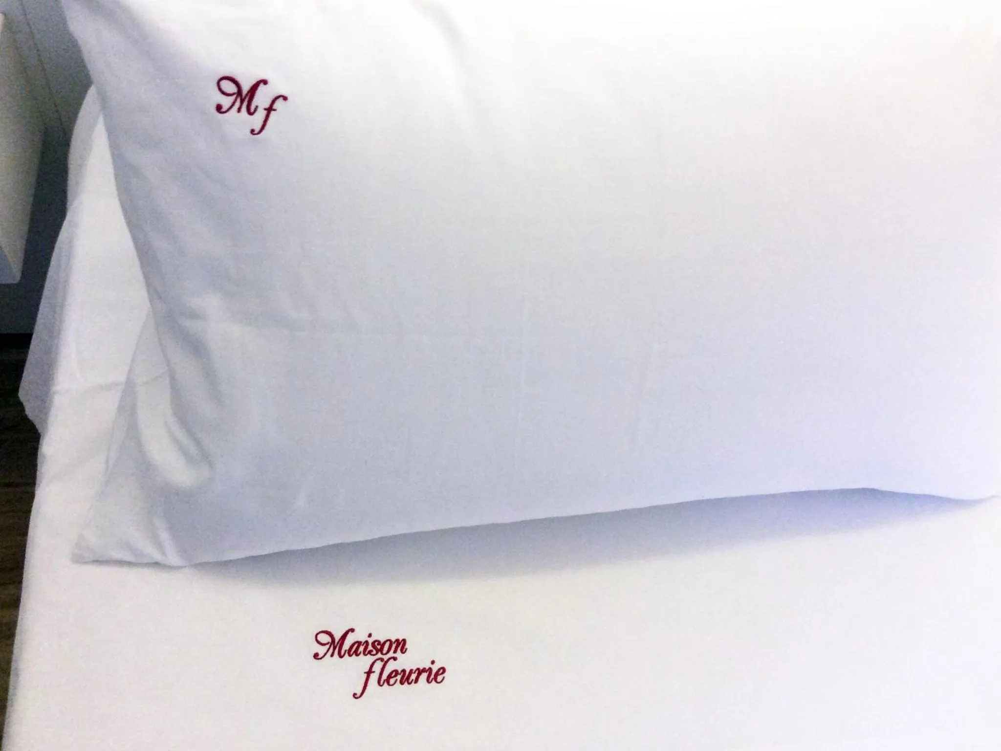 Decorative detail, Bed in Maison Fleurie