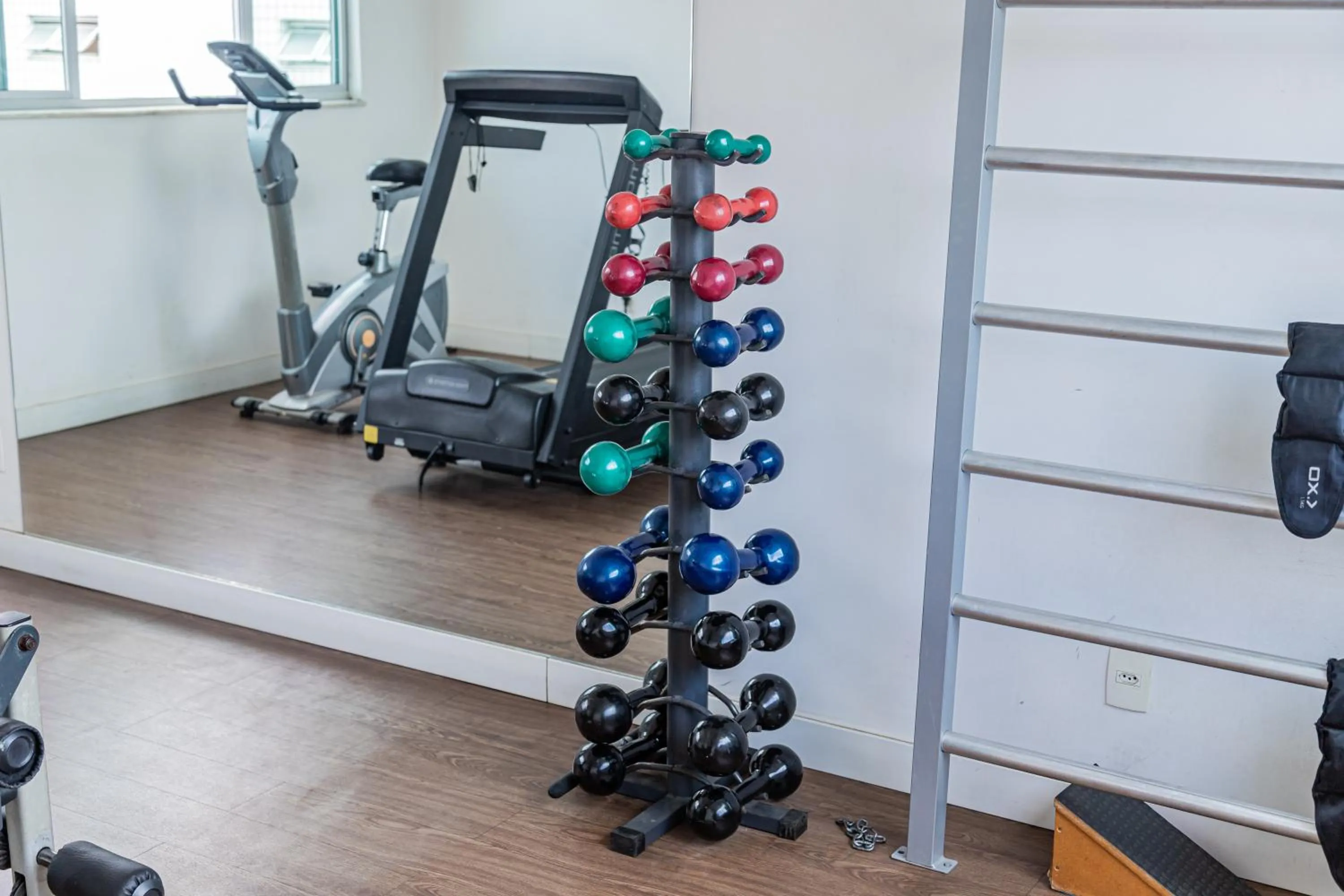 Fitness centre/facilities in Hotel Eldorado Flat
