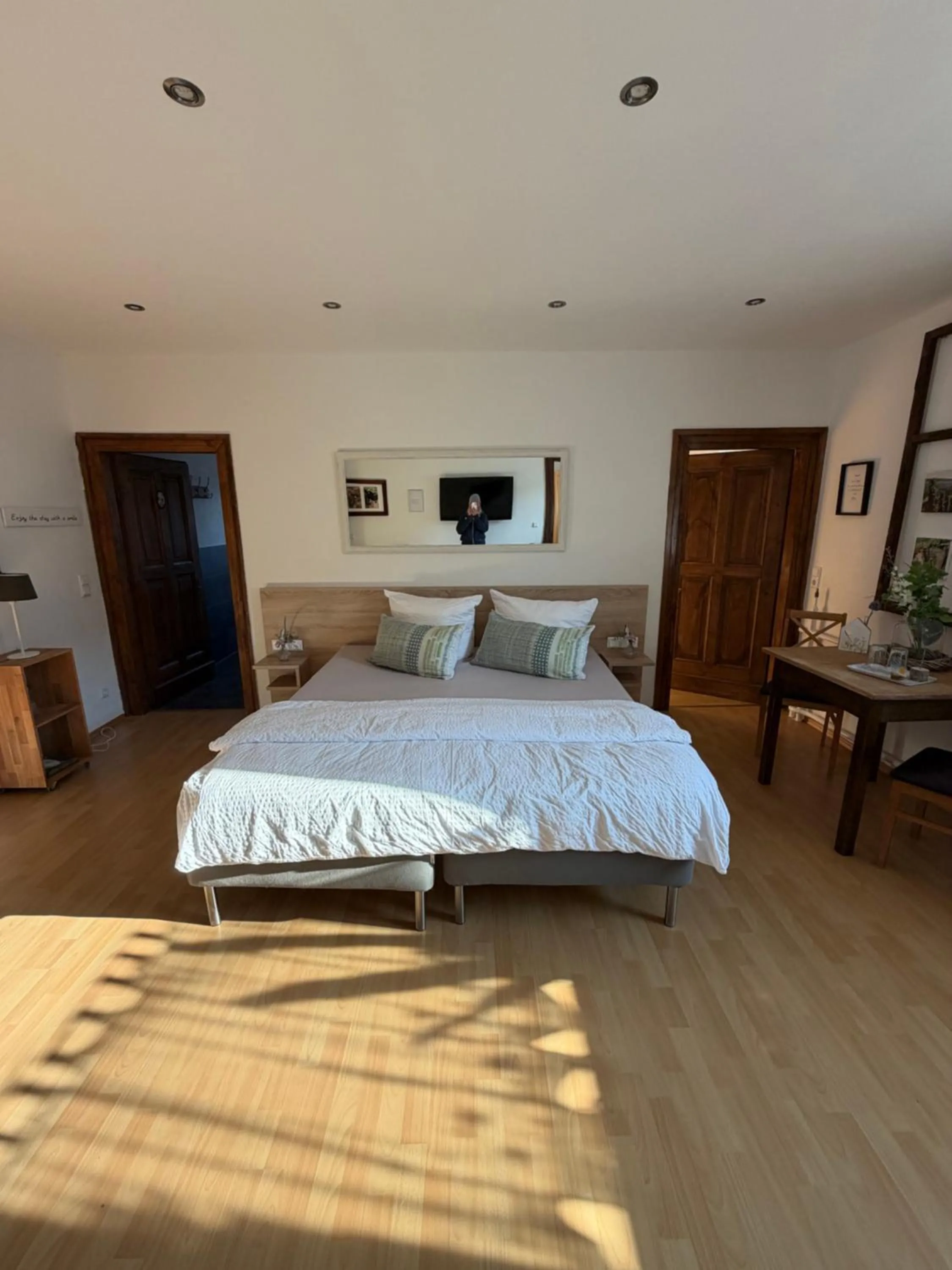 Bed in Landgasthof Zur Sonne