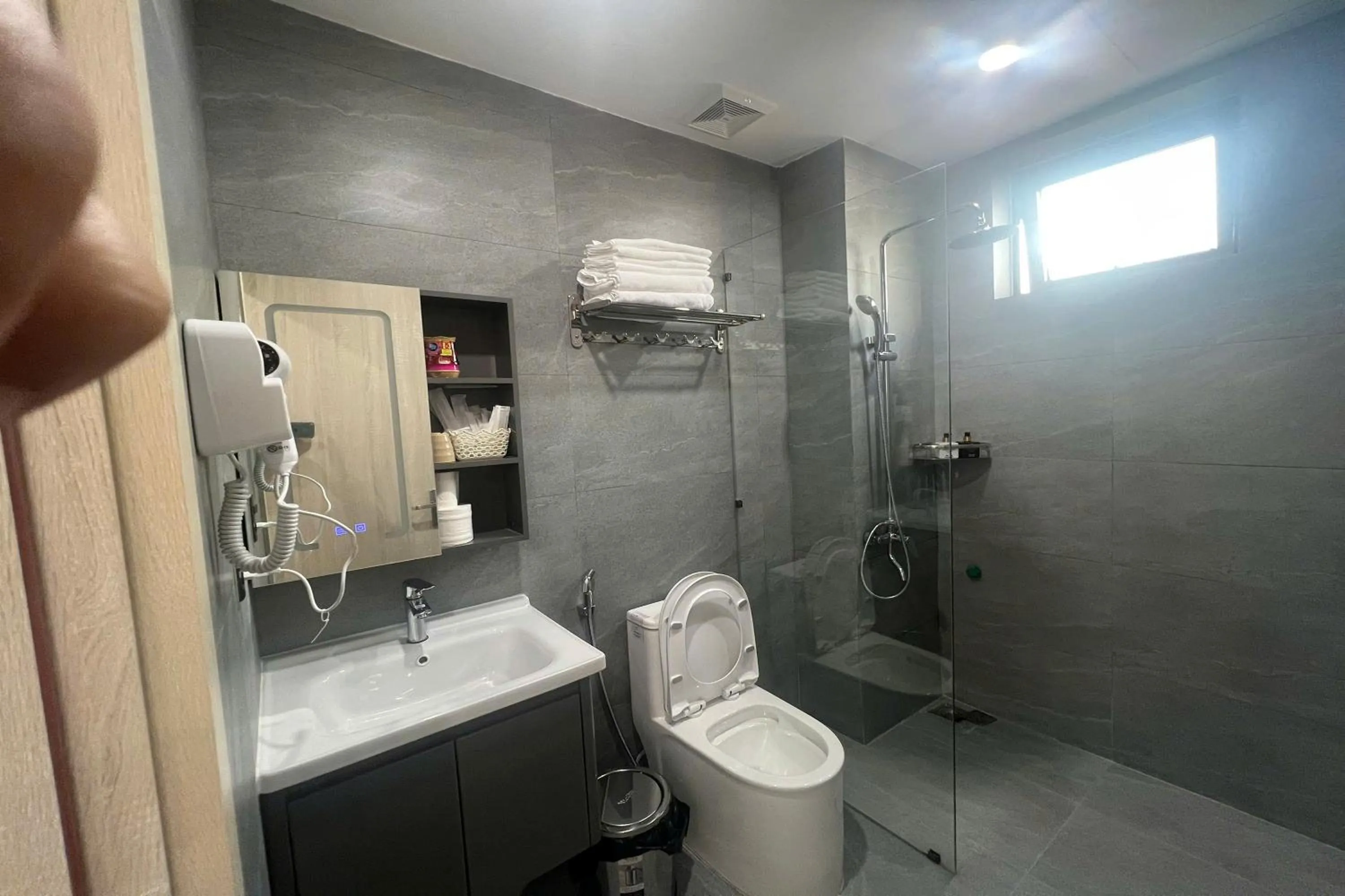 Bathroom in Thao Trang Hotel