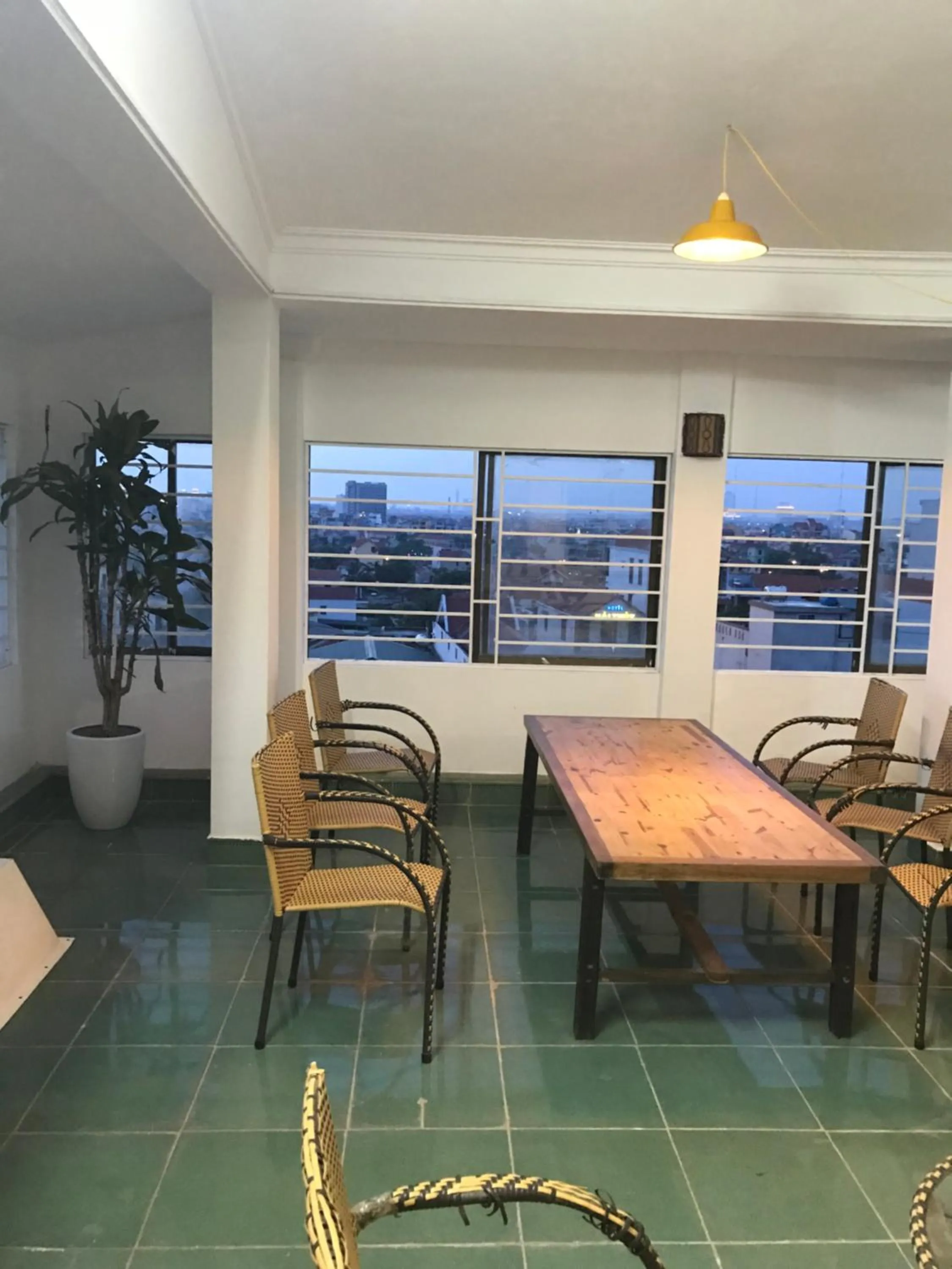 Dining area in Thao Trang Hotel