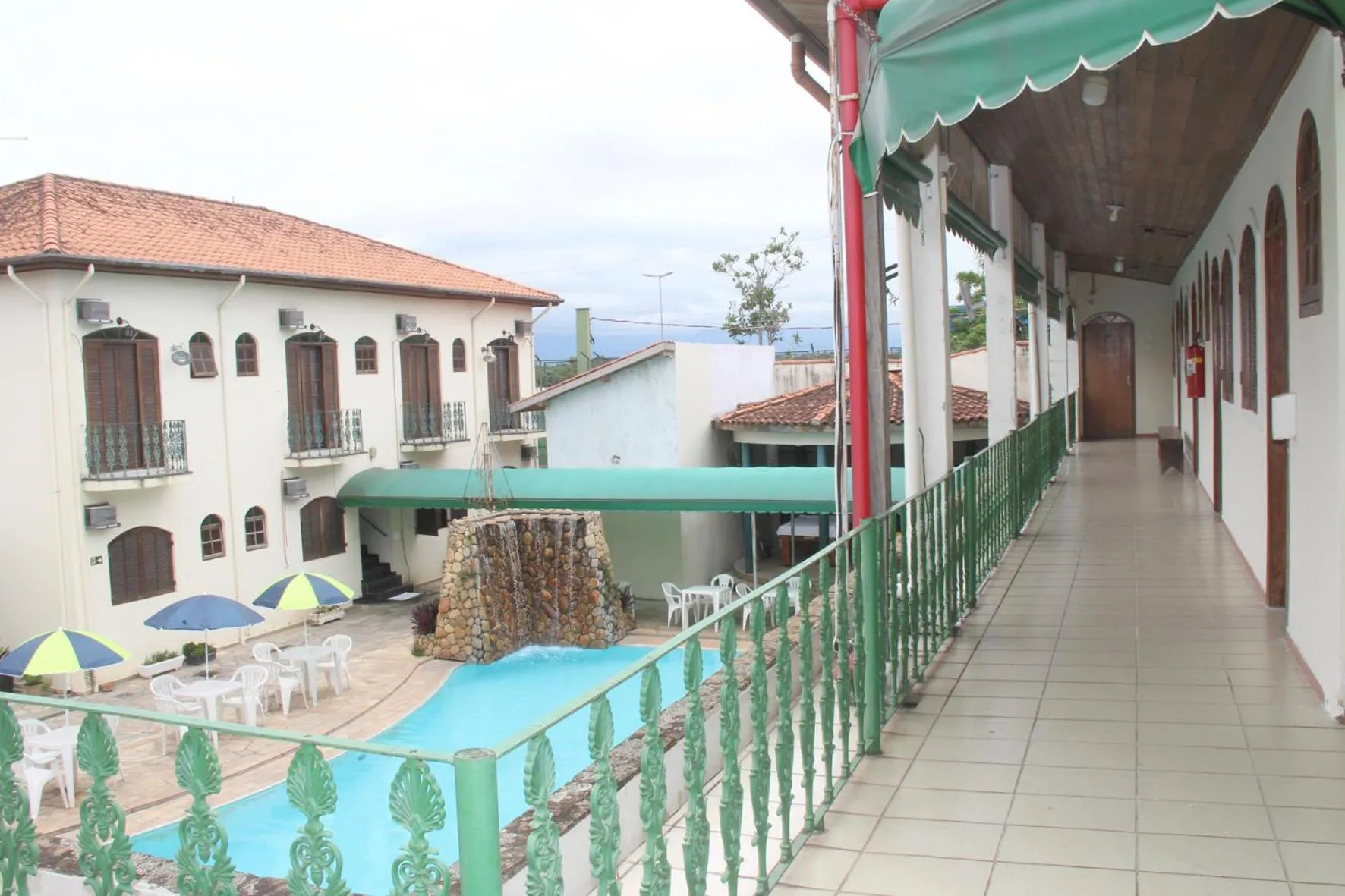 Property building in Hotel Chalé São Jorge