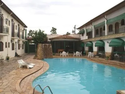 Property building in Hotel Chalé São Jorge