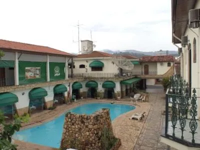 Property building in Hotel Chalé São Jorge