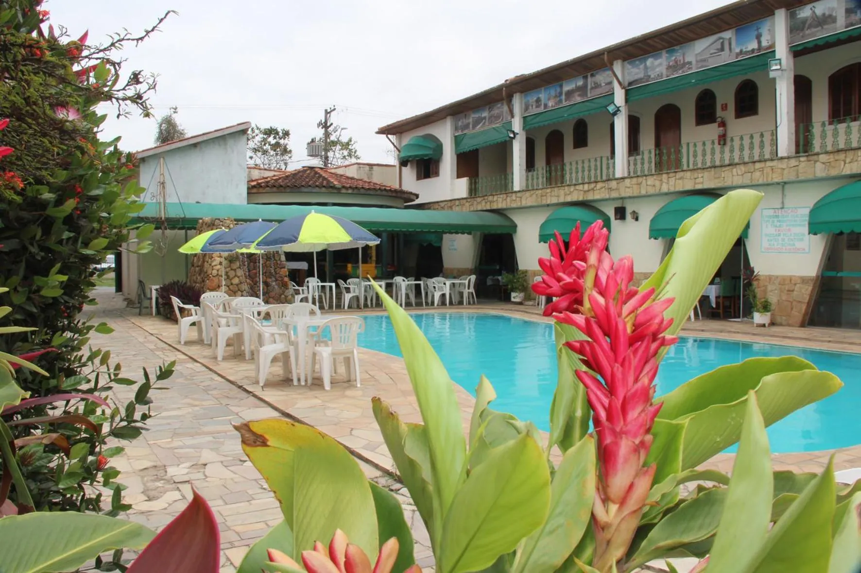 Property building in Hotel Chalé São Jorge
