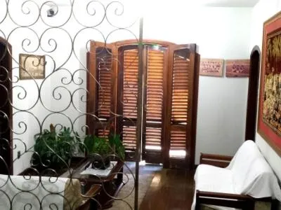 Living room in Hotel Chalé São Jorge