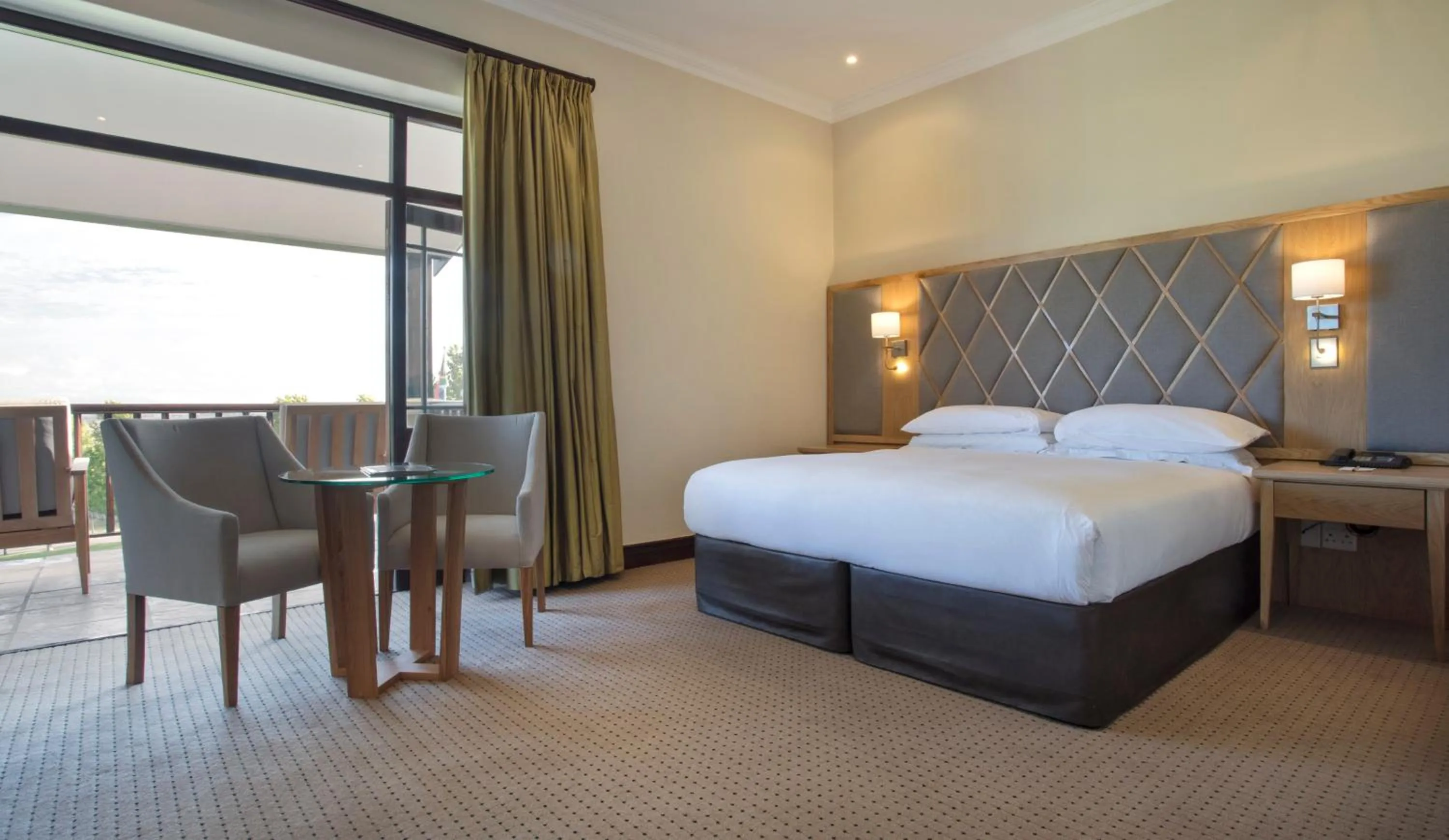 Balcony/Terrace, Bed in ASARA Wine Estate & Hotel