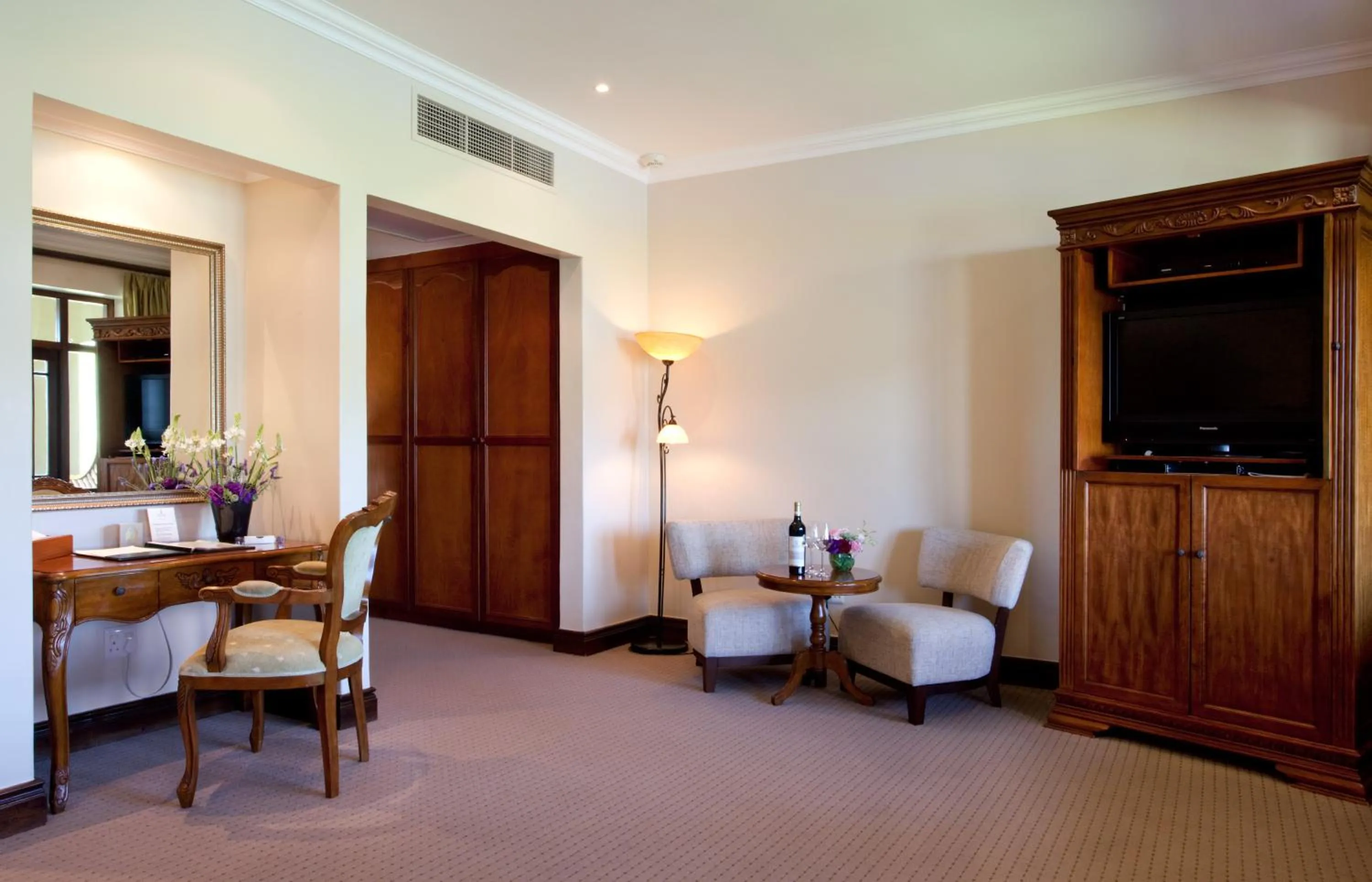 Seating area in ASARA Wine Estate & Hotel