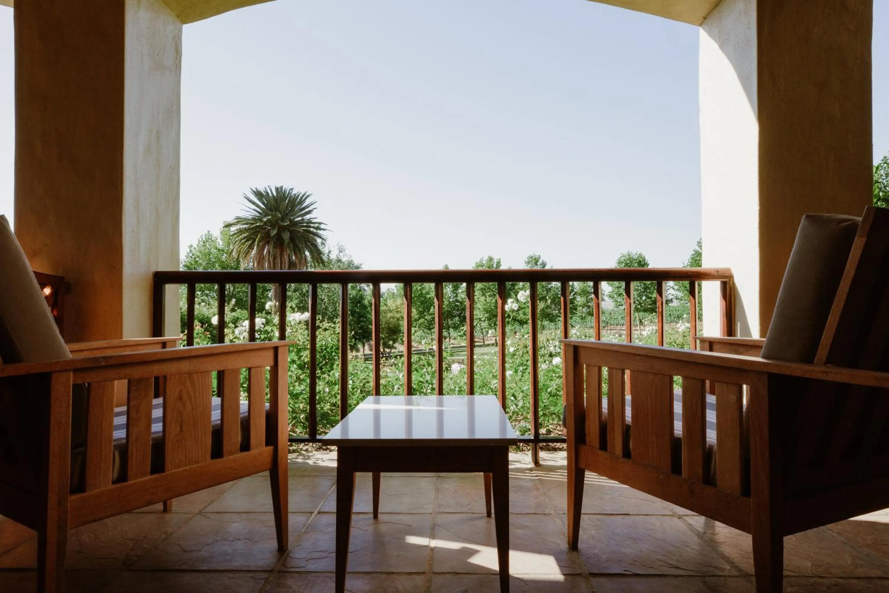 Seating area in ASARA Wine Estate & Hotel
