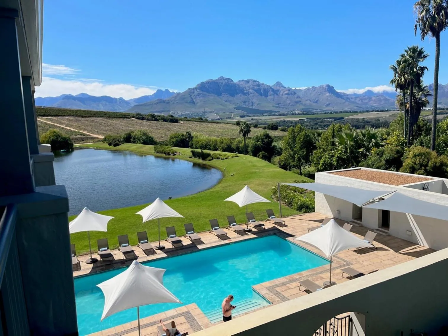 Lake view in ASARA Wine Estate & Hotel
