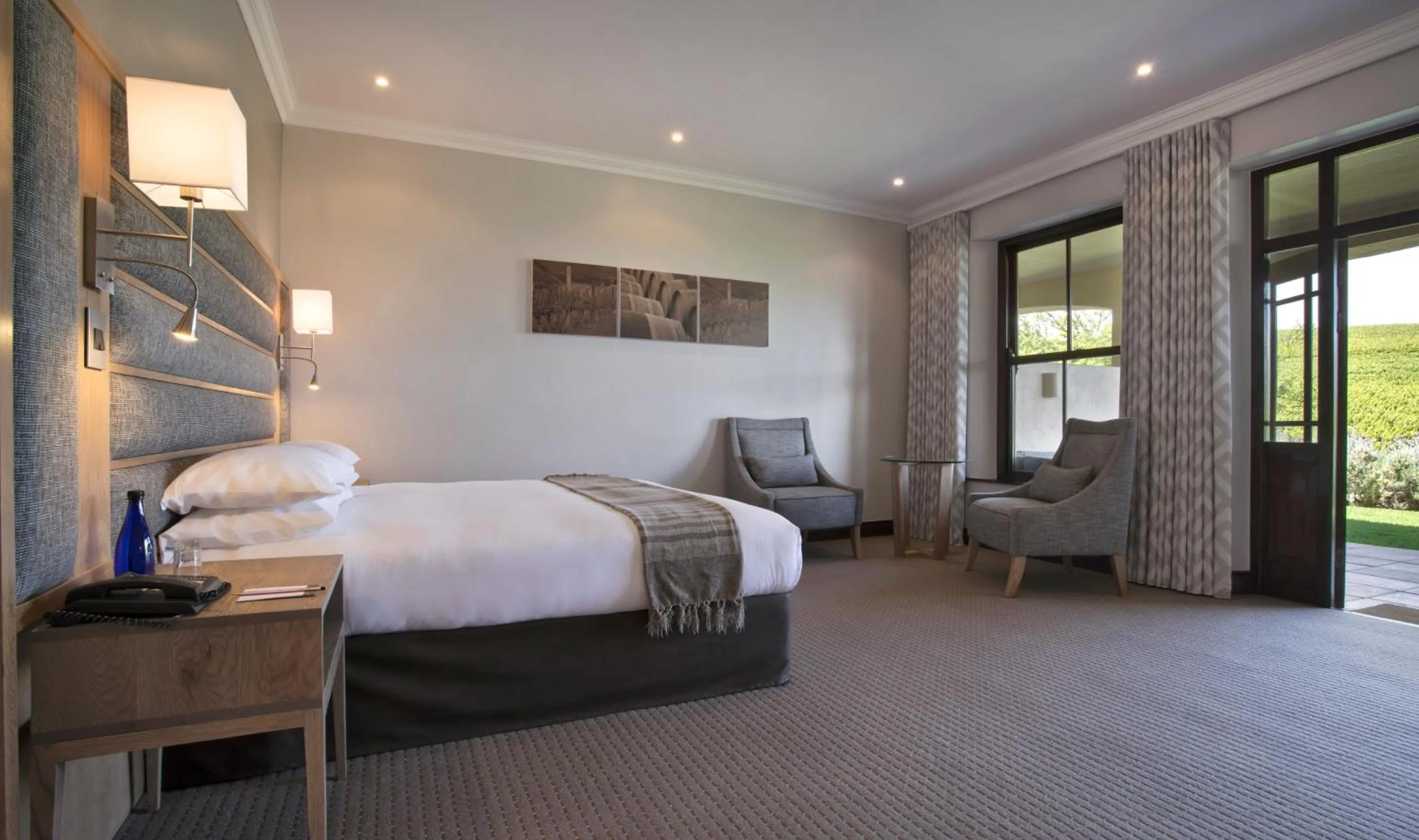 Bed in ASARA Wine Estate & Hotel