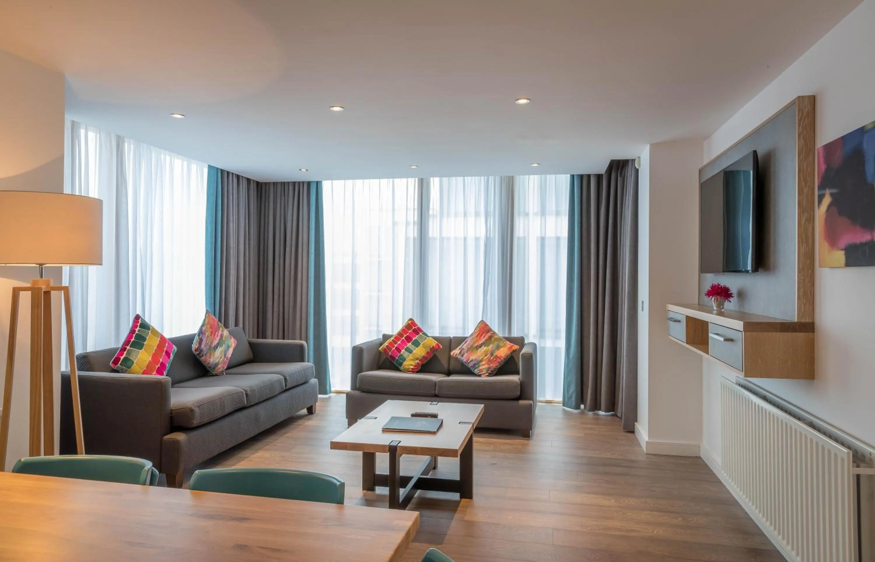 Living room in Talbot Suites at Stonebridge