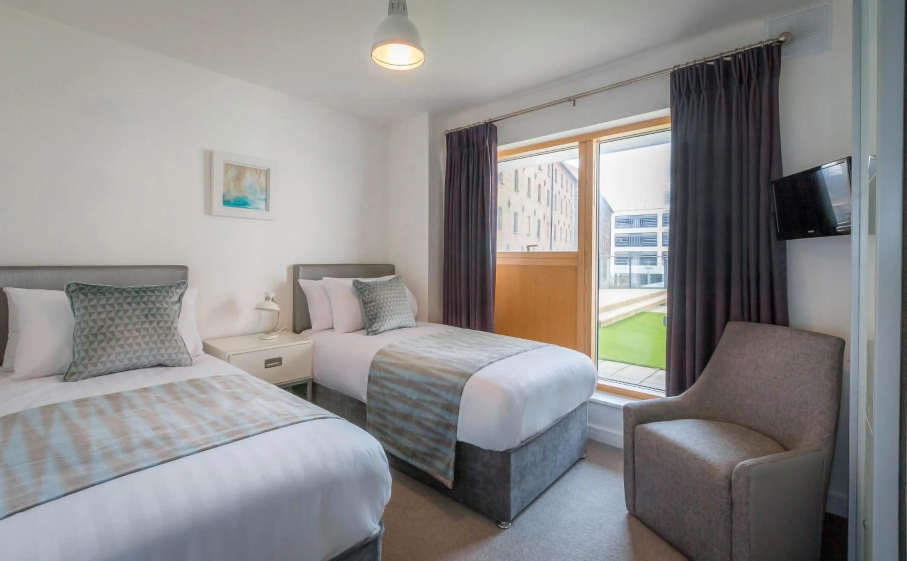 Bedroom, Bed in Talbot Suites at Stonebridge
