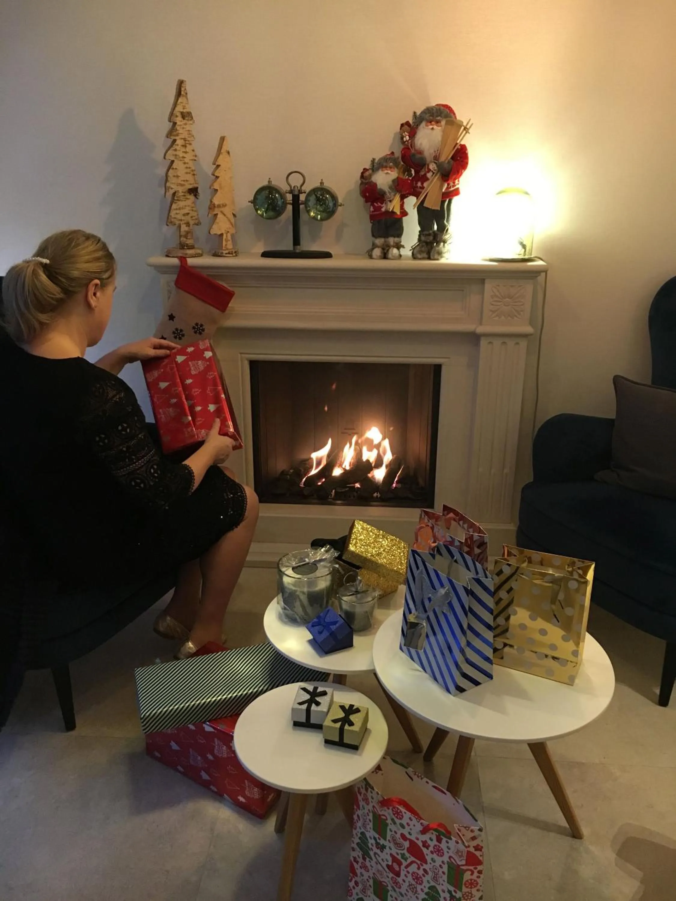 Communal lounge/ TV room in ABC Hotel