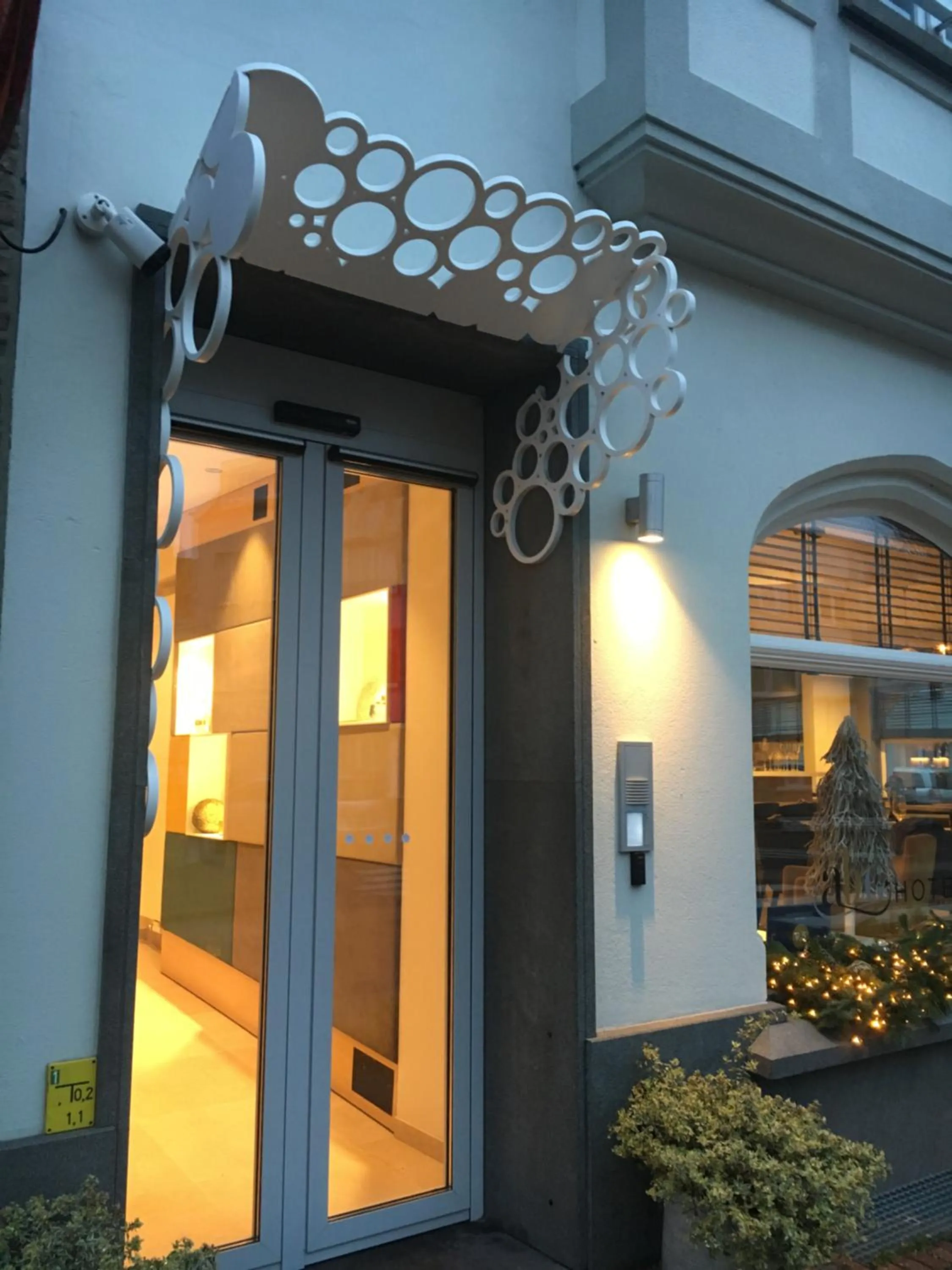 Facade/entrance in ABC Hotel