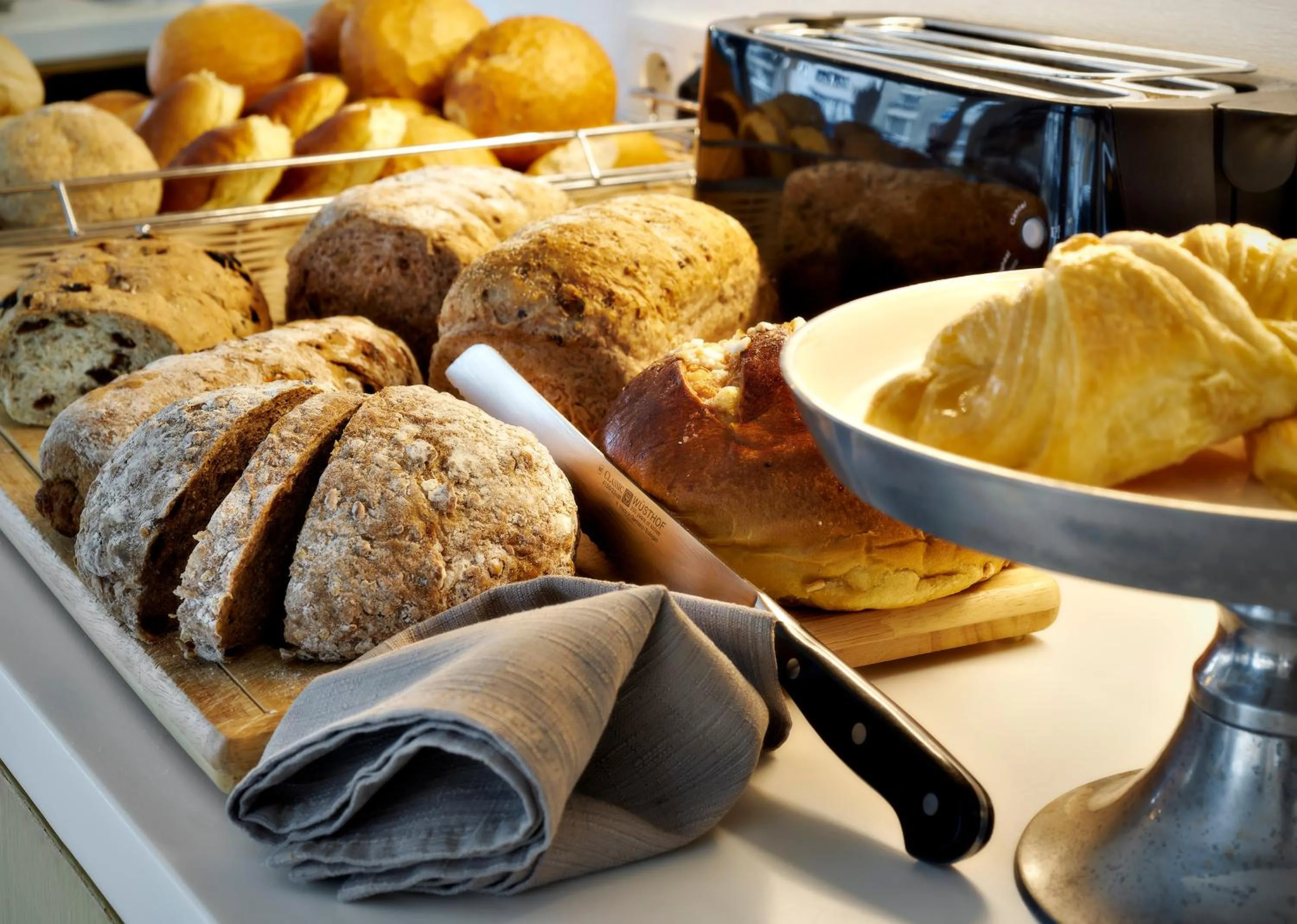 Food close-up in ABC Hotel