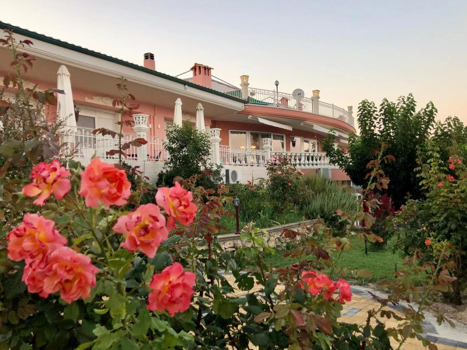 Garden in Hotel Villa Sevasti