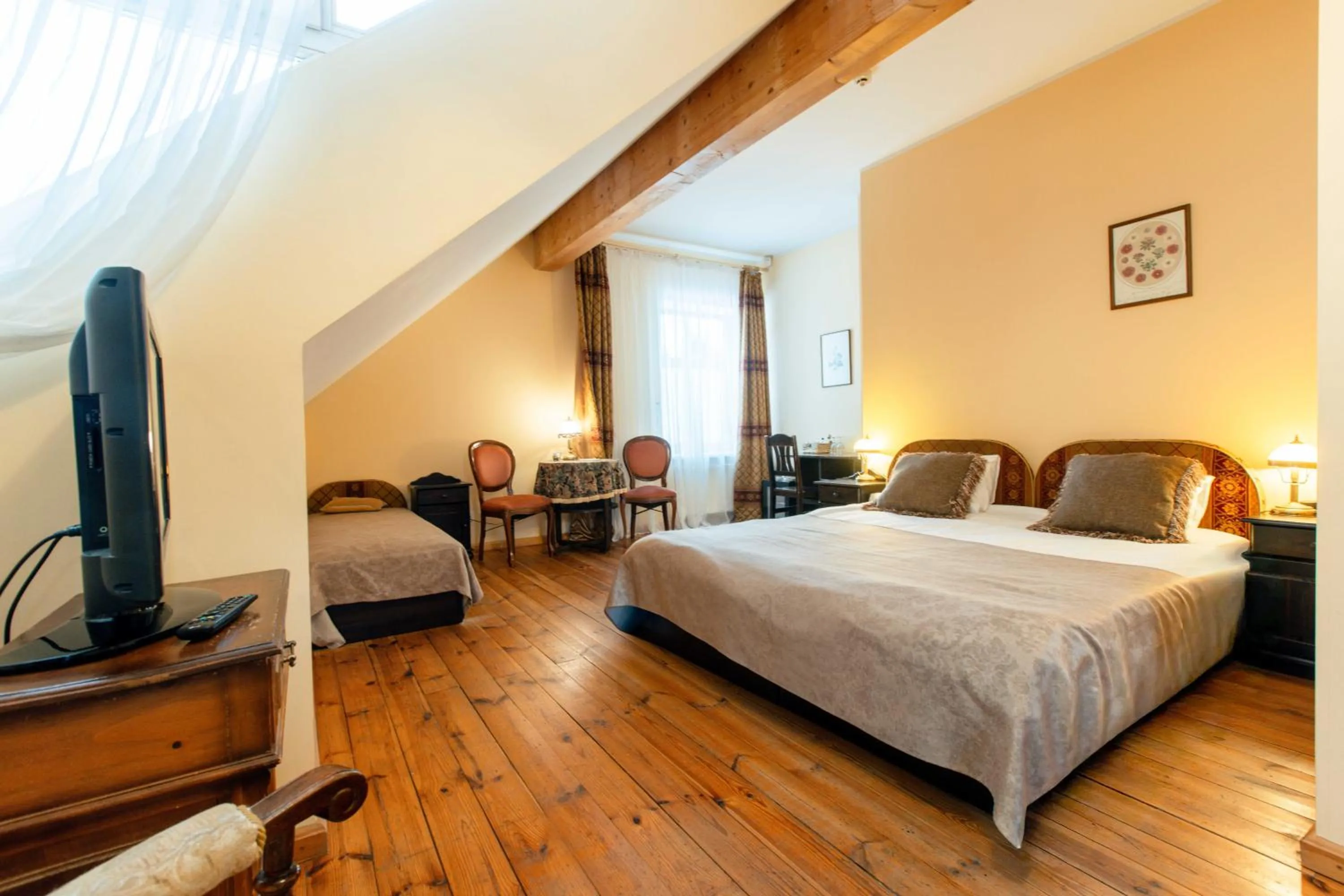 Bed in Marcienas Muiza & SPA