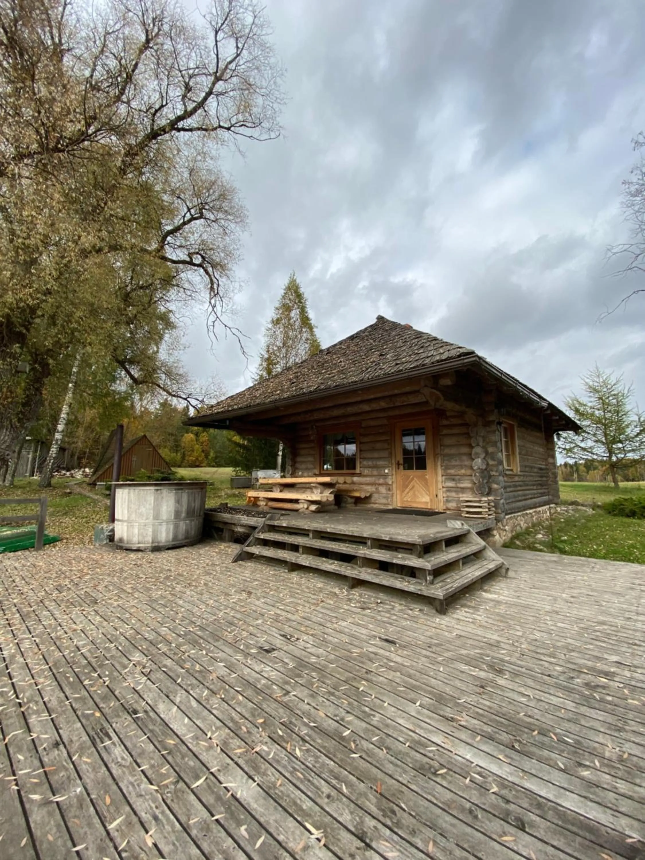 Sauna in Marcienas Muiza & SPA