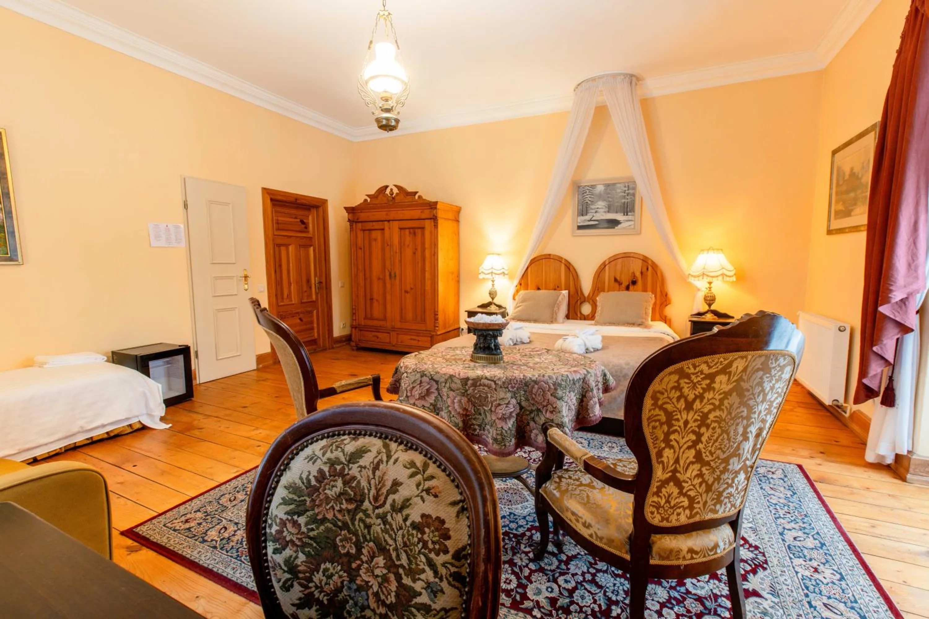 Bed in Marcienas Muiza & SPA