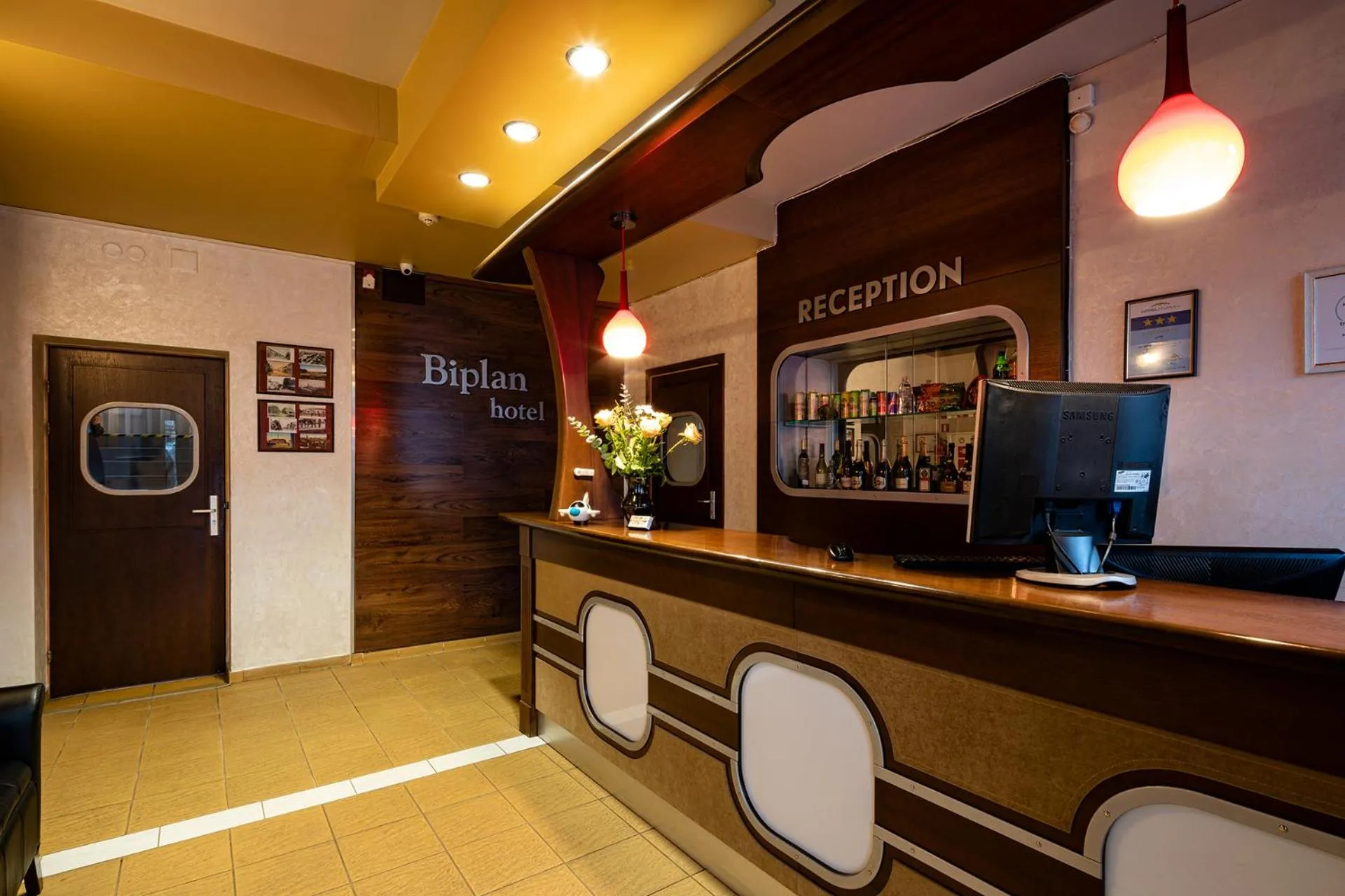 Lobby or reception in Biplan Hotel
