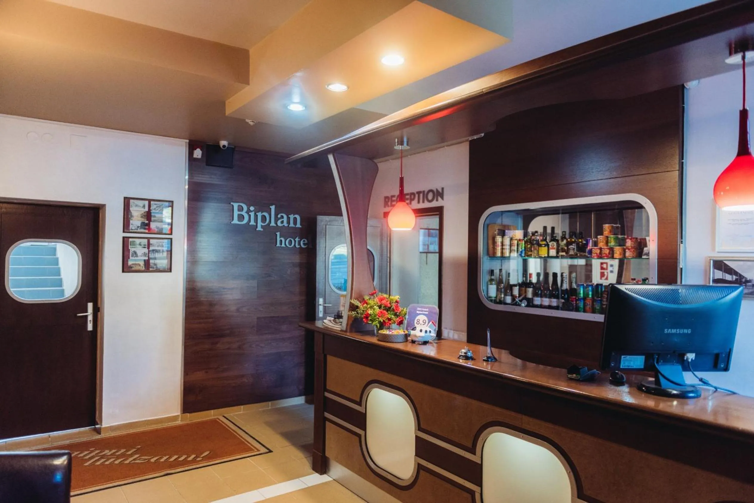 Lobby or reception in Biplan Hotel