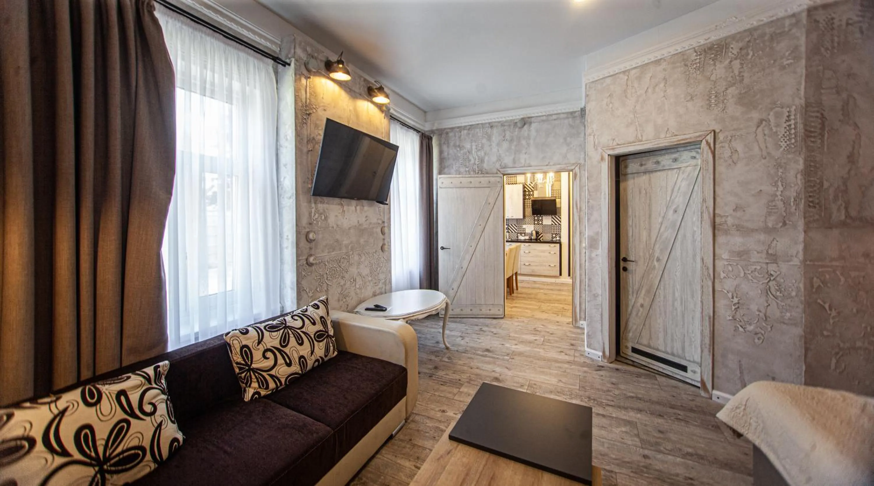 Seating area in Biplan Hotel