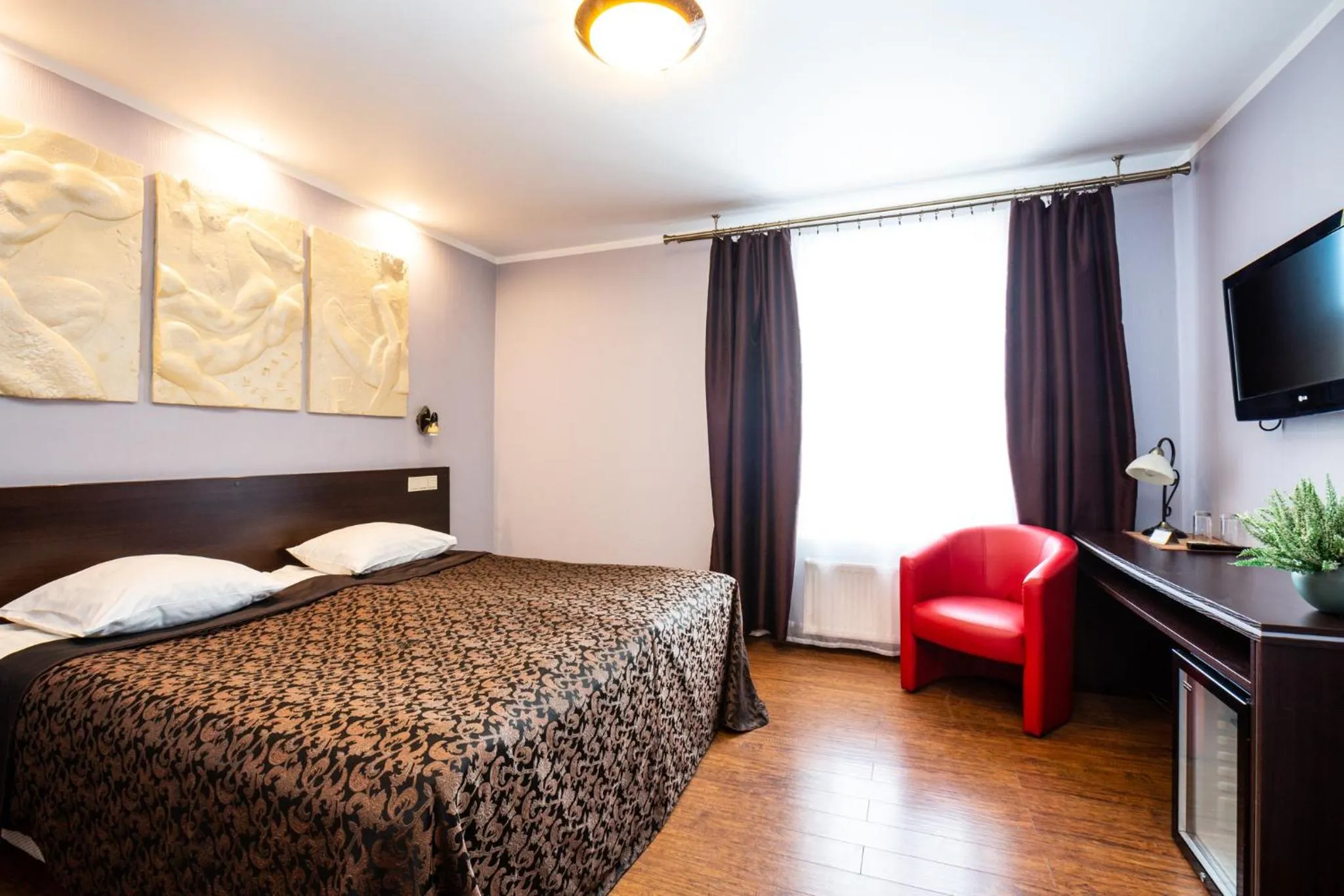 Photo of the whole room, Bed in PRIMO Hotel Riga