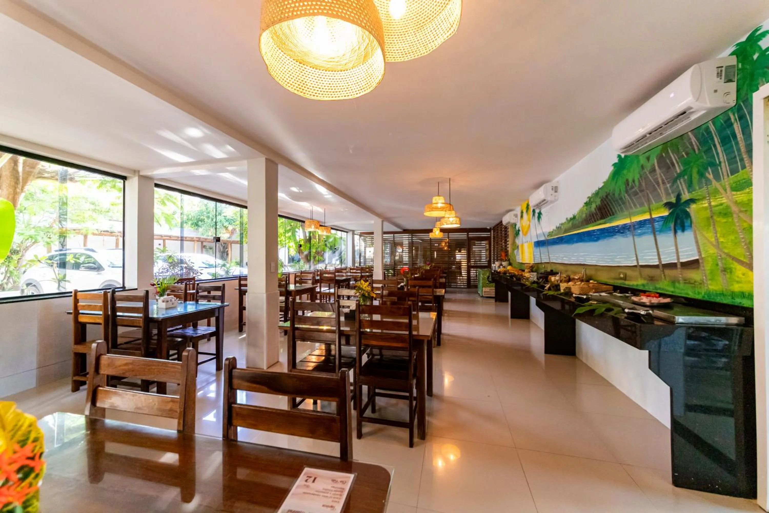 Restaurant/places to eat in Pousada Ponta de Mangue