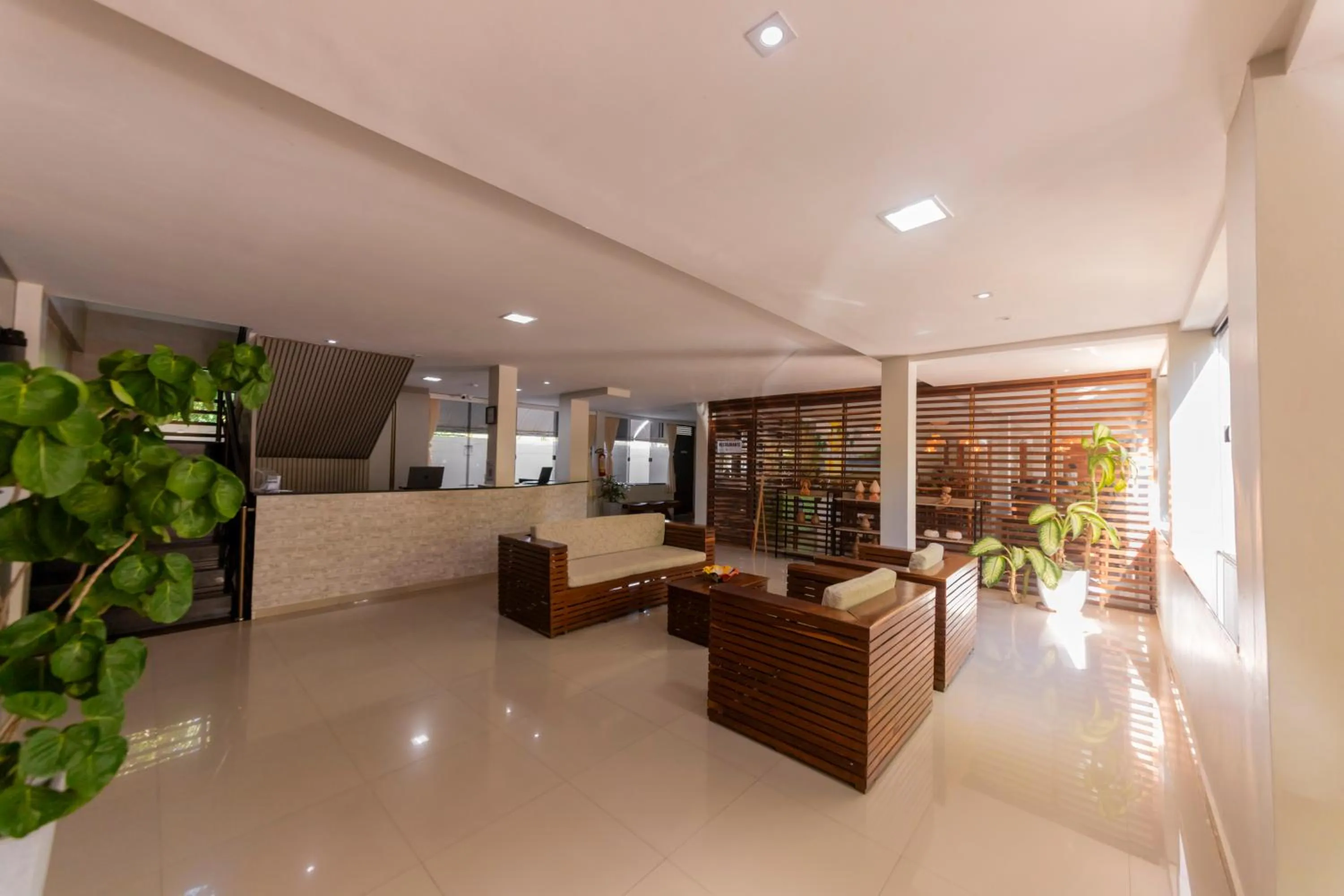 Lobby or reception in Pousada Ponta de Mangue