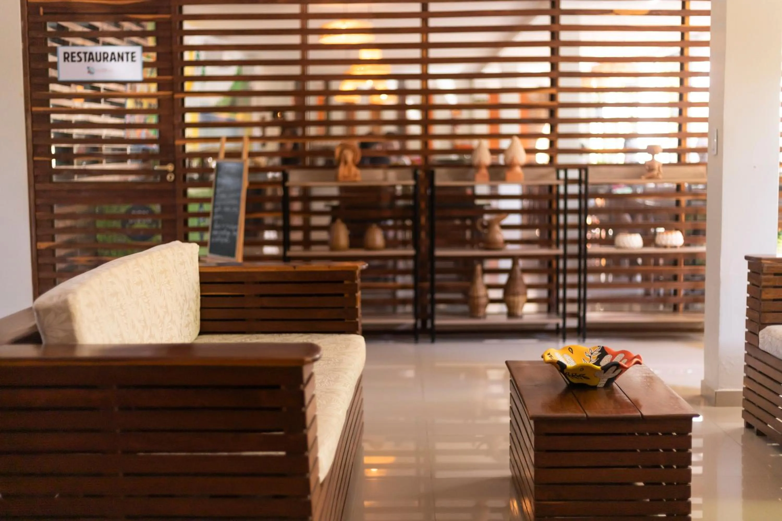 Lobby or reception in Pousada Ponta de Mangue