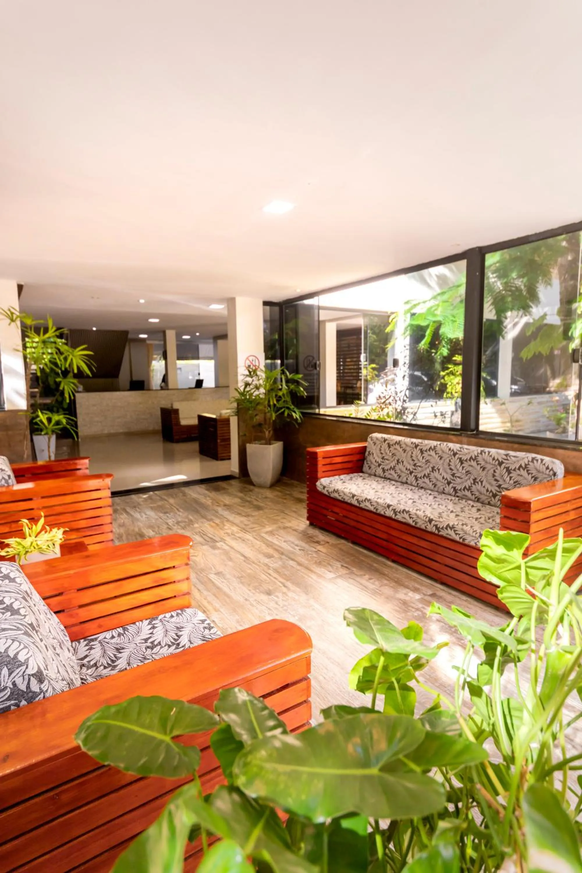 Lobby or reception in Pousada Ponta de Mangue