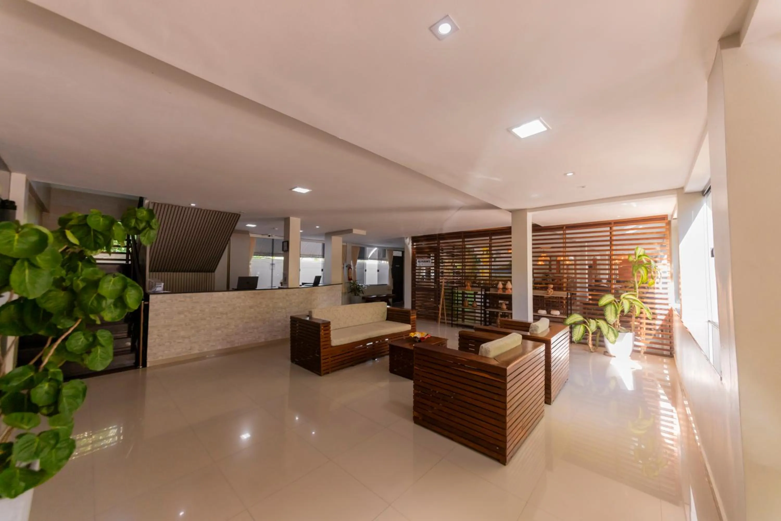 Lobby or reception in Pousada Ponta de Mangue