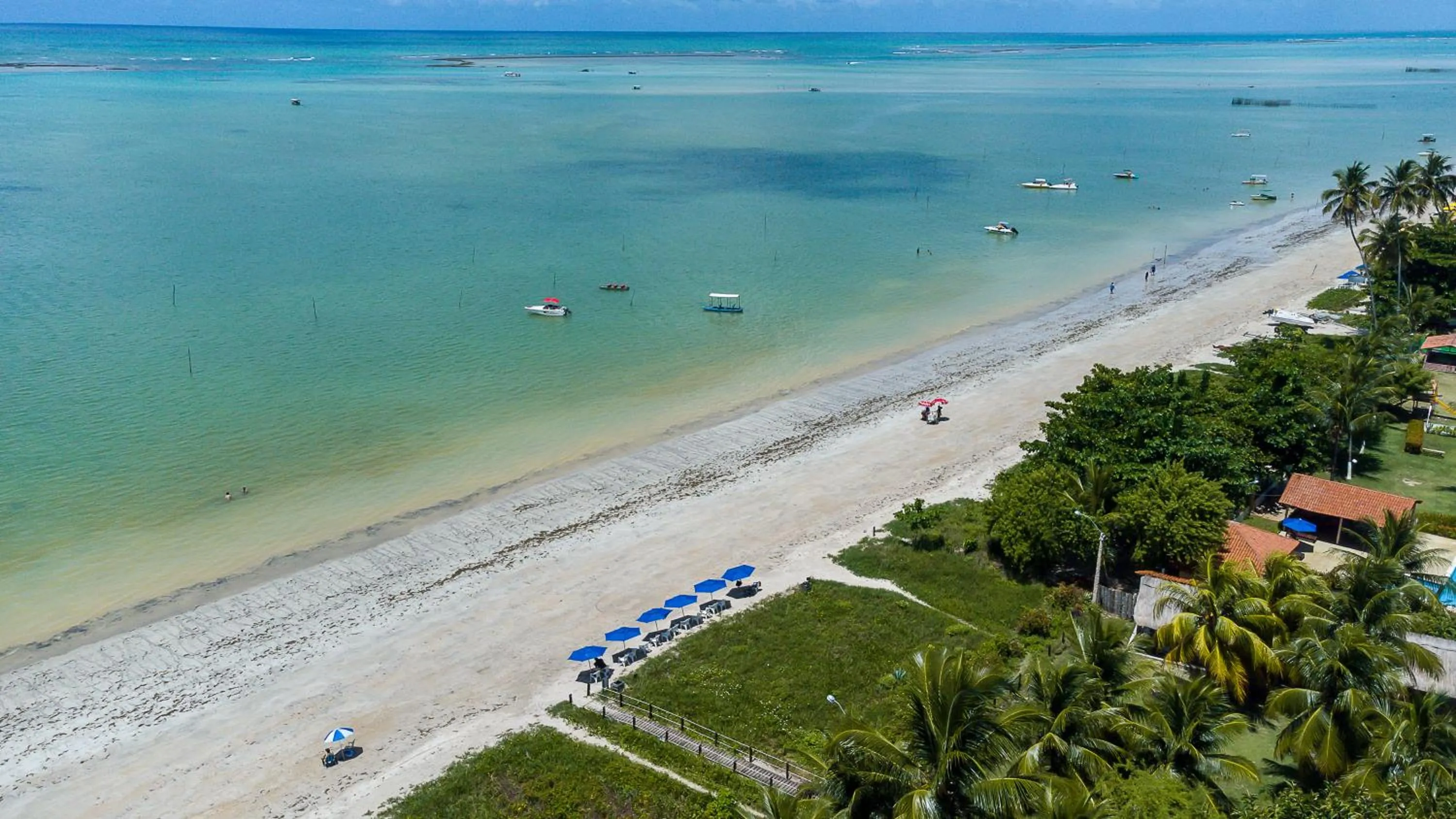 Beach in Pousada Ponta de Mangue