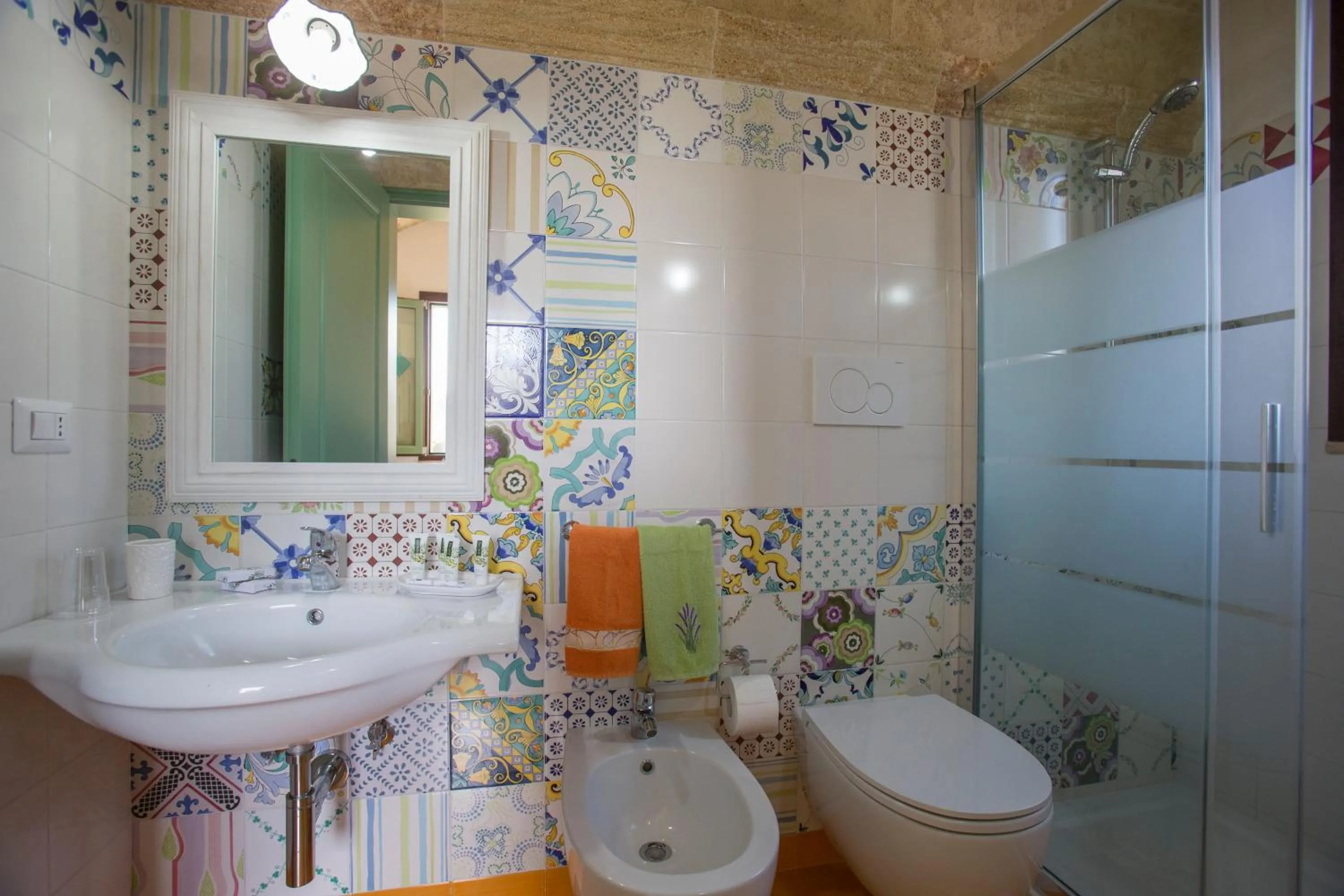 Shower in Casale de li Canti