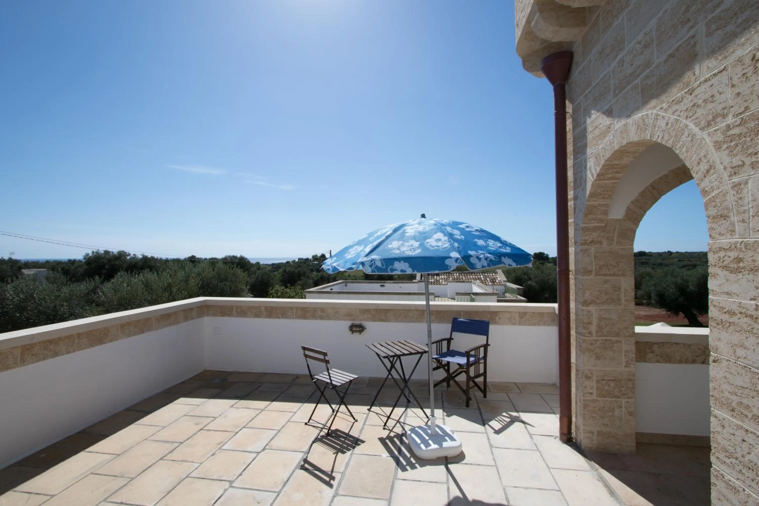 Garden view in Casale de li Canti
