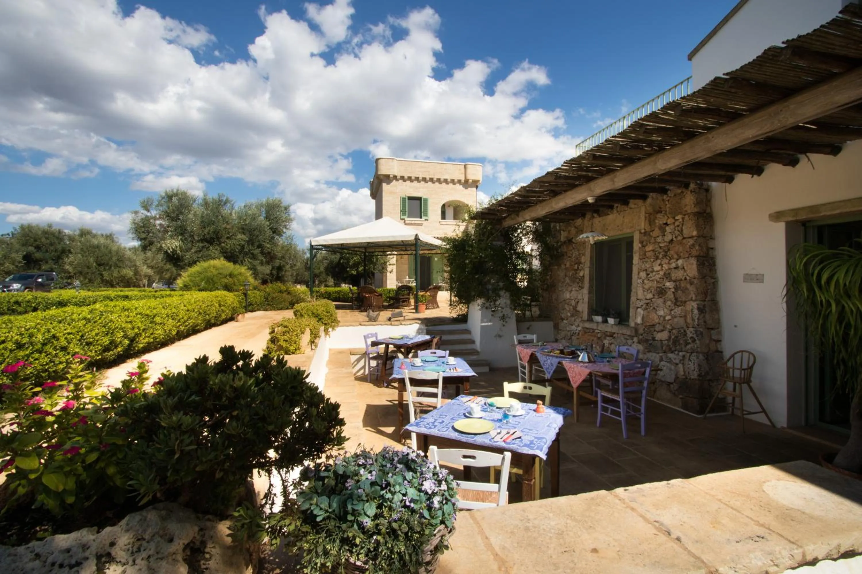 Restaurant/places to eat in Casale de li Canti