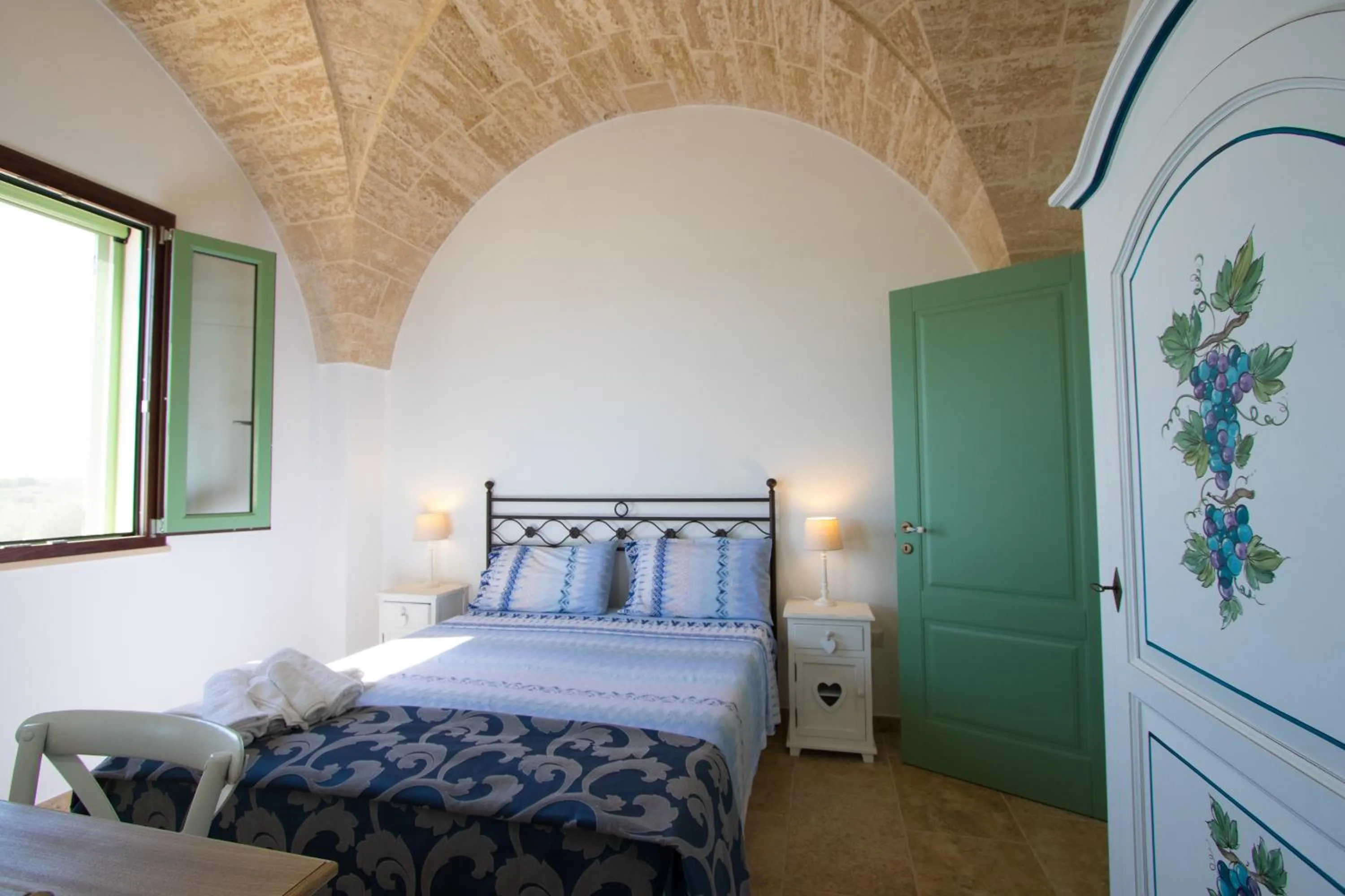Bathroom, Bed in Casale de li Canti