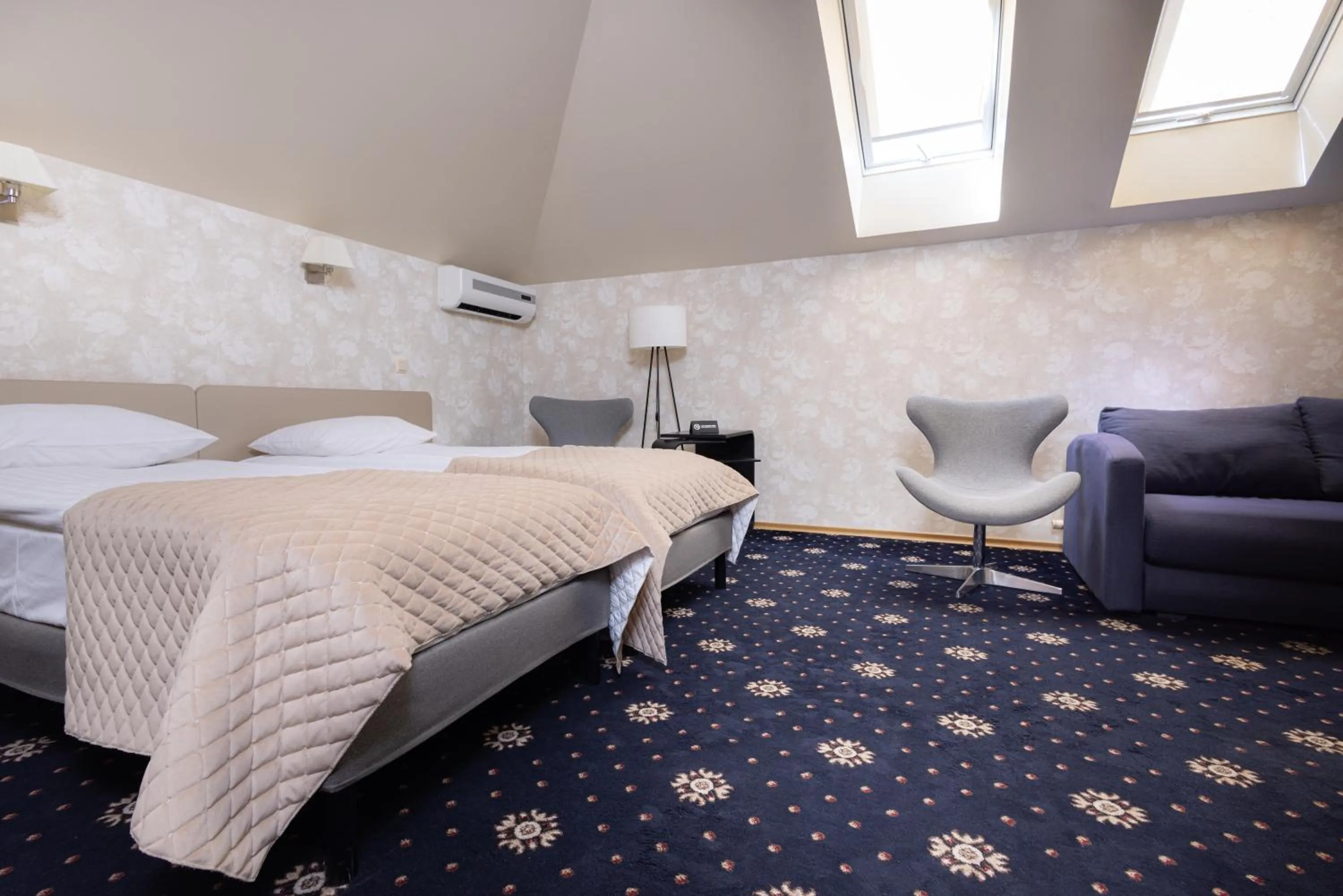 Bed in Hotel Felicia