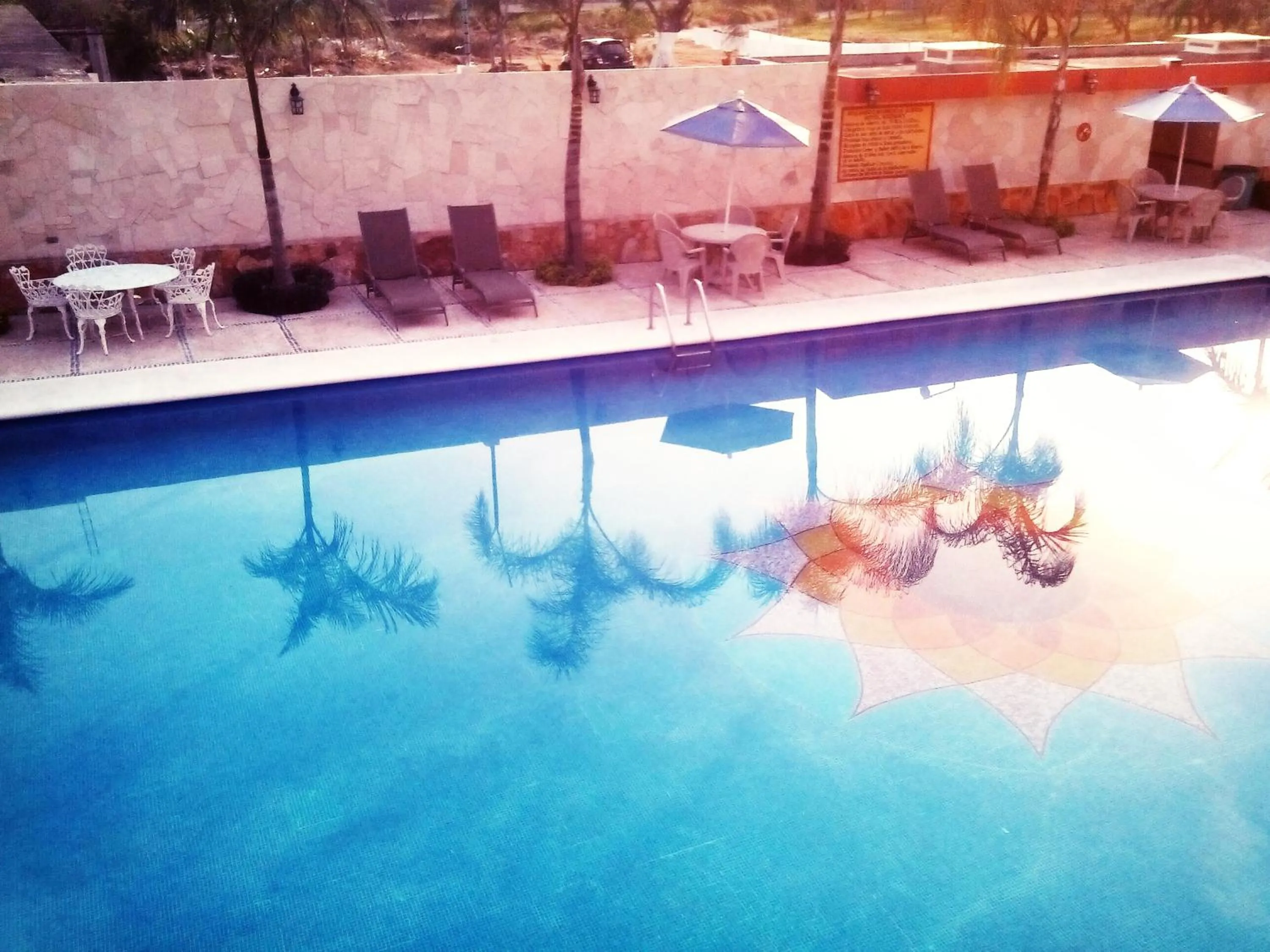 Swimming pool in Hotel Kazmay