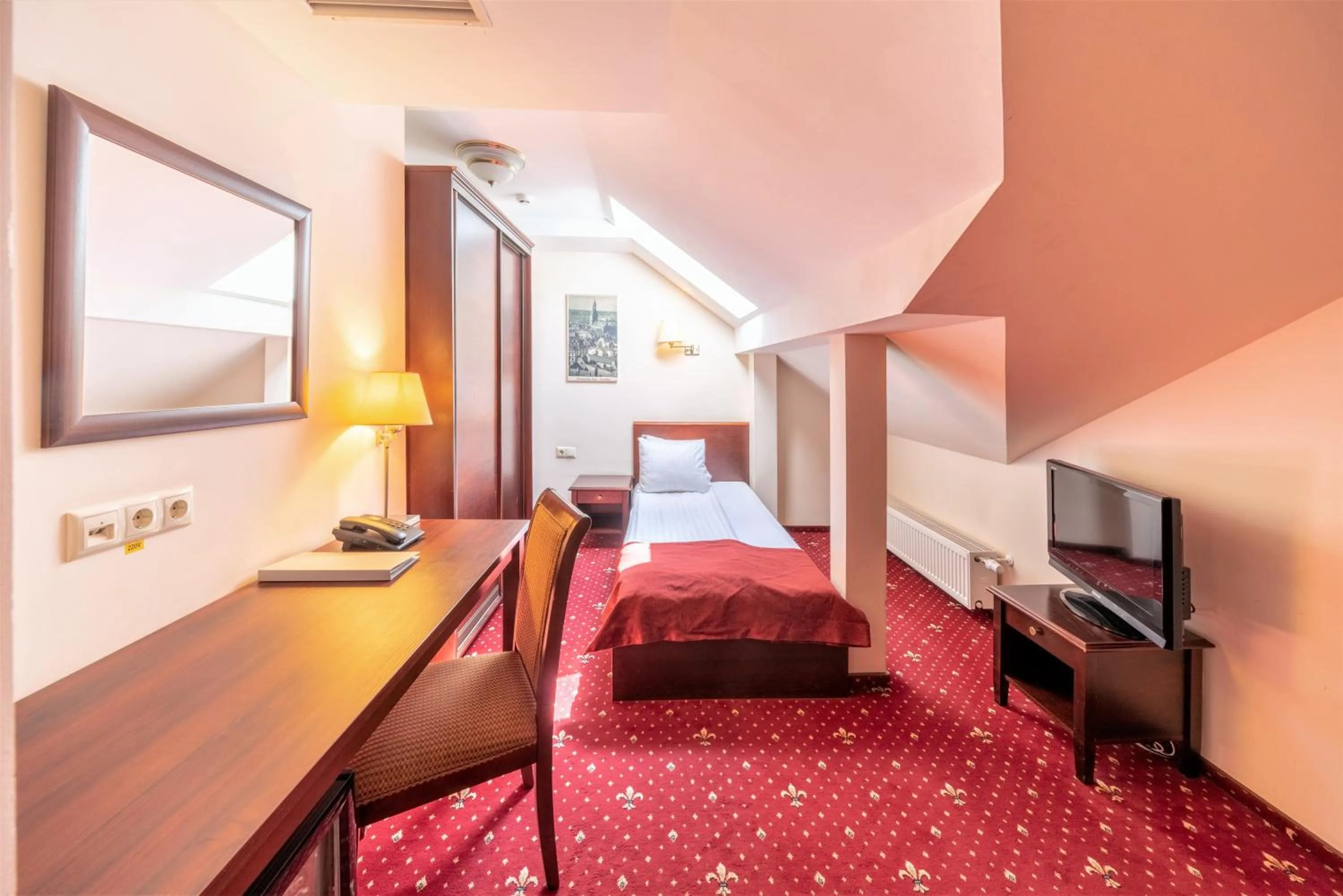 Bedroom, Bed in Rixwell Old Riga Palace Hotel