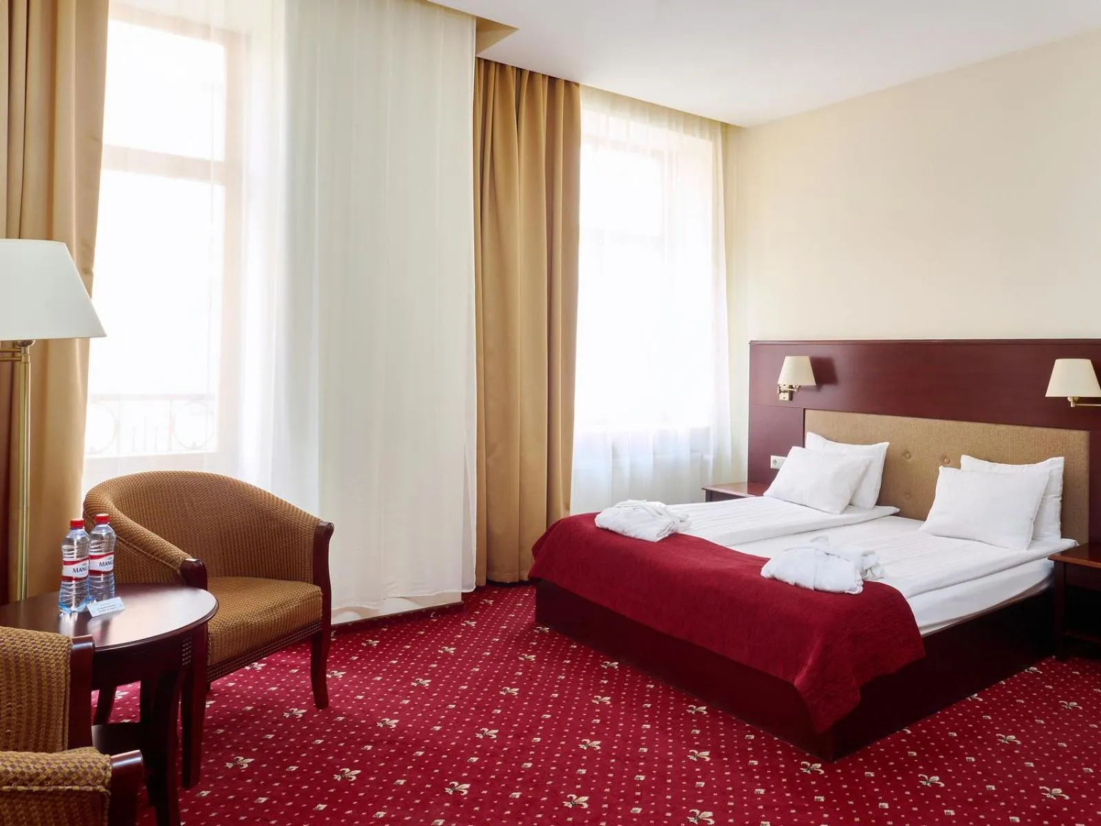 Bed in Rixwell Old Riga Palace Hotel