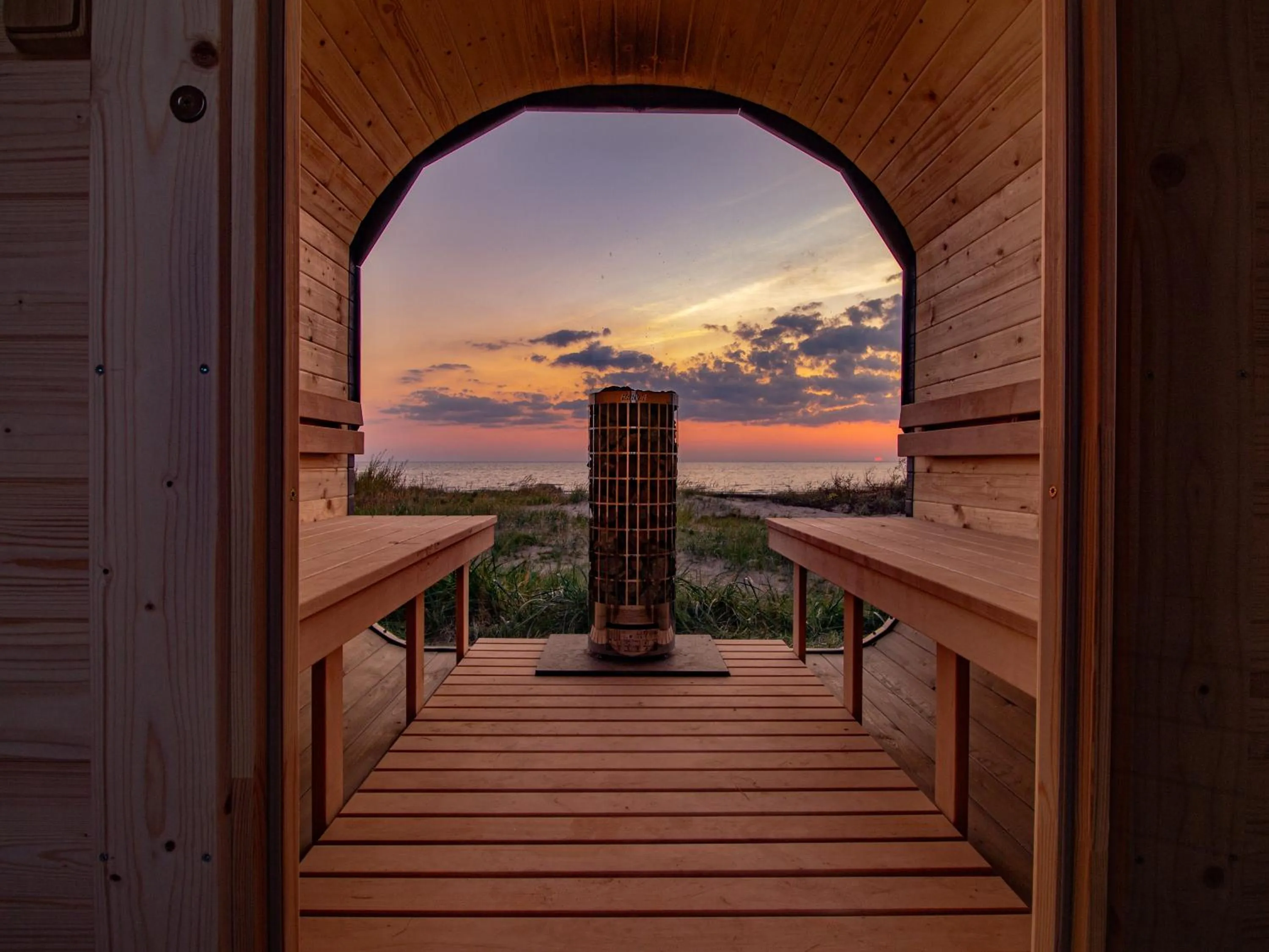 Sauna in Kapteinu Osta