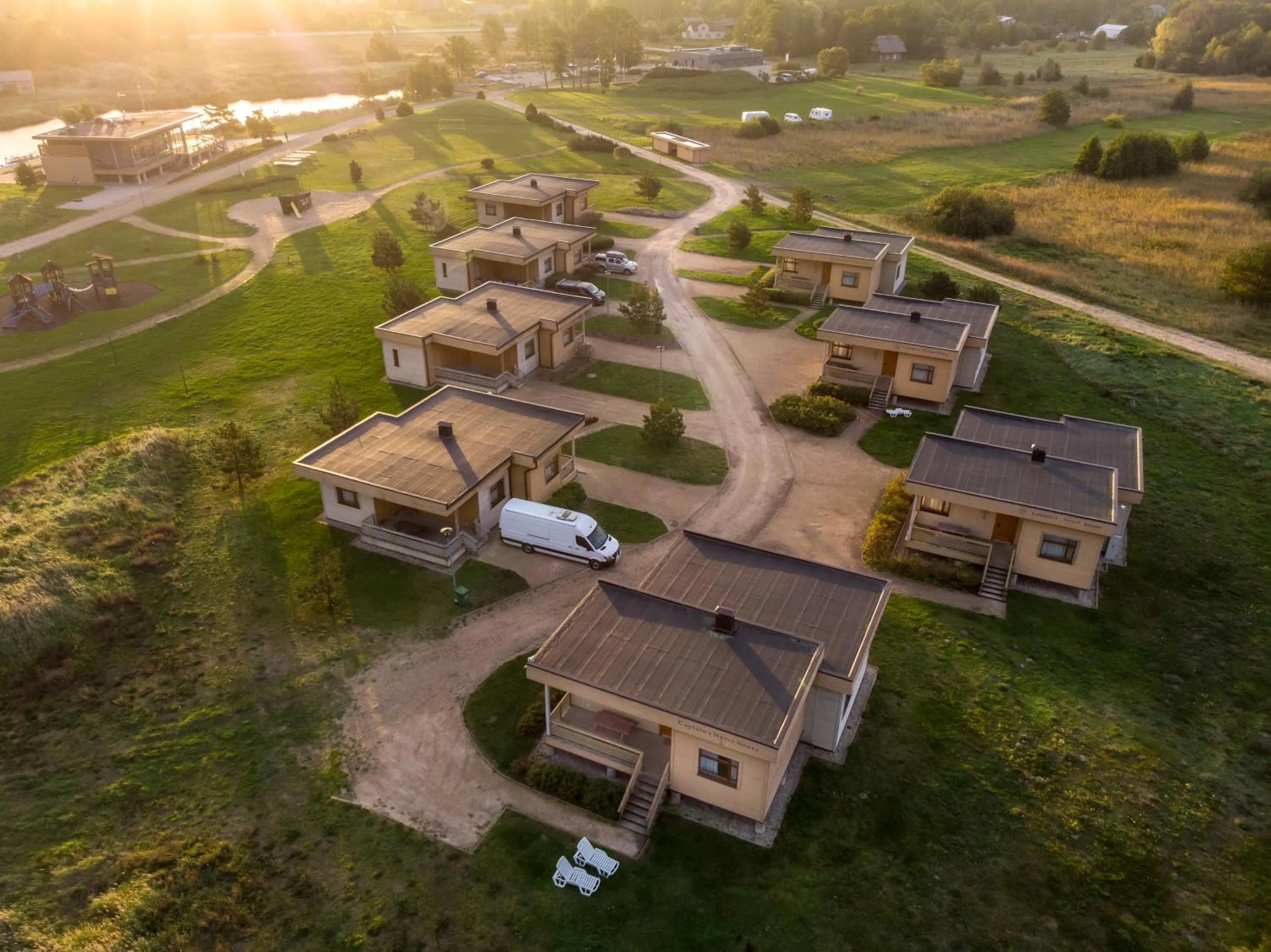 Bird's eye view in Kapteinu Osta