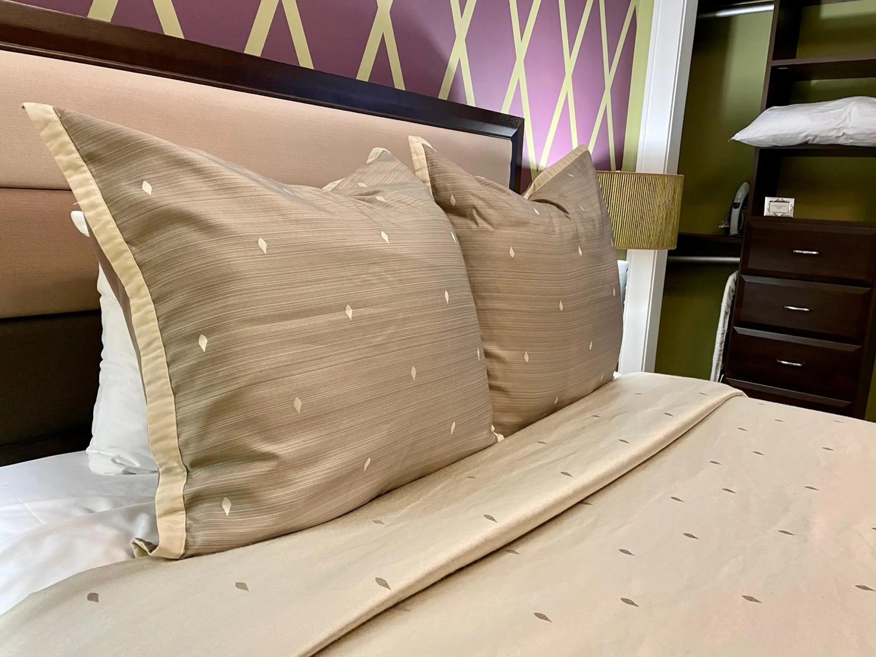 Bed in Culpeper Center Suites