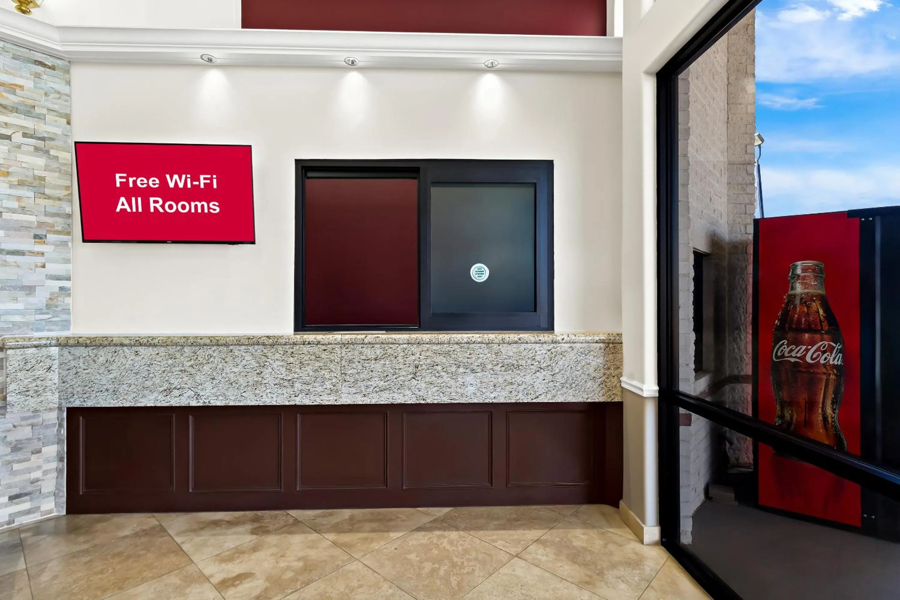 Lobby or reception in Red Roof Inn Stafford, TX