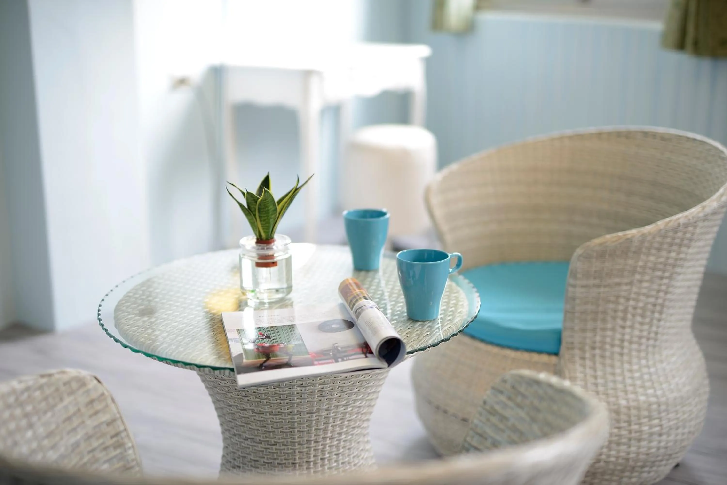 Decorative detail in Sun Moon Lake Loft Inn