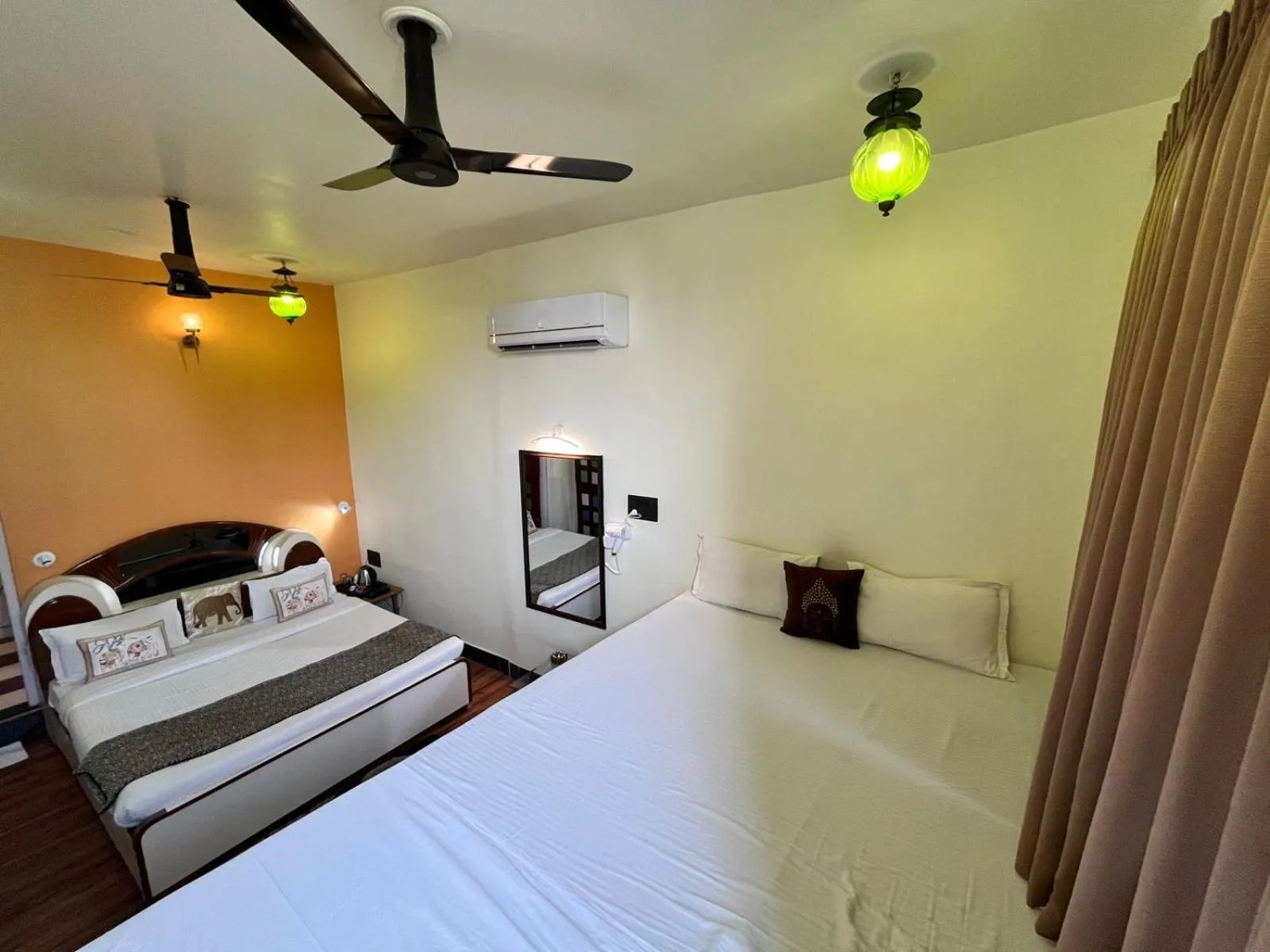 Bed in Hotel The Tiger